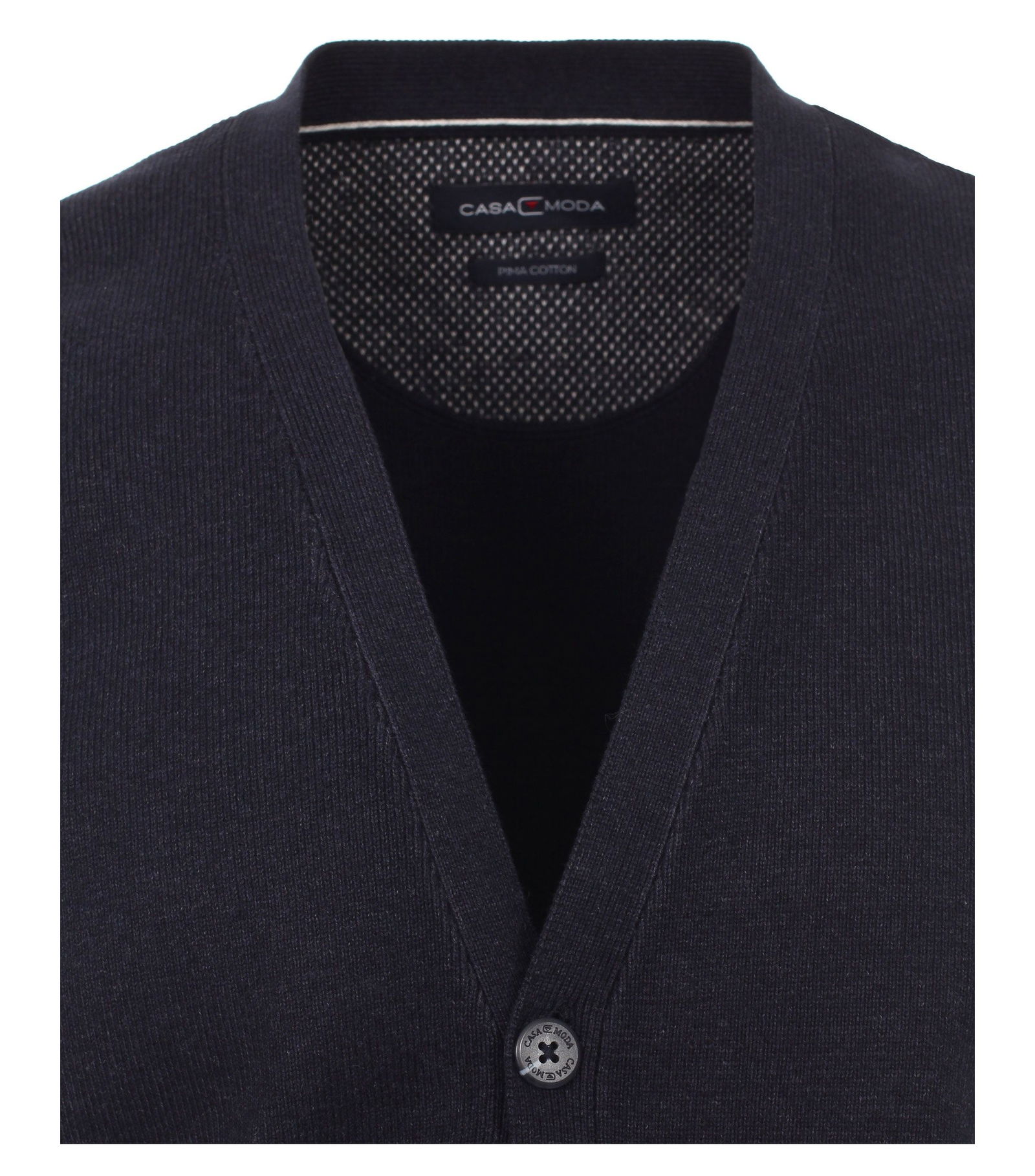 Casa Moda |  Casa Moda Strickweste  | 3XL | blau