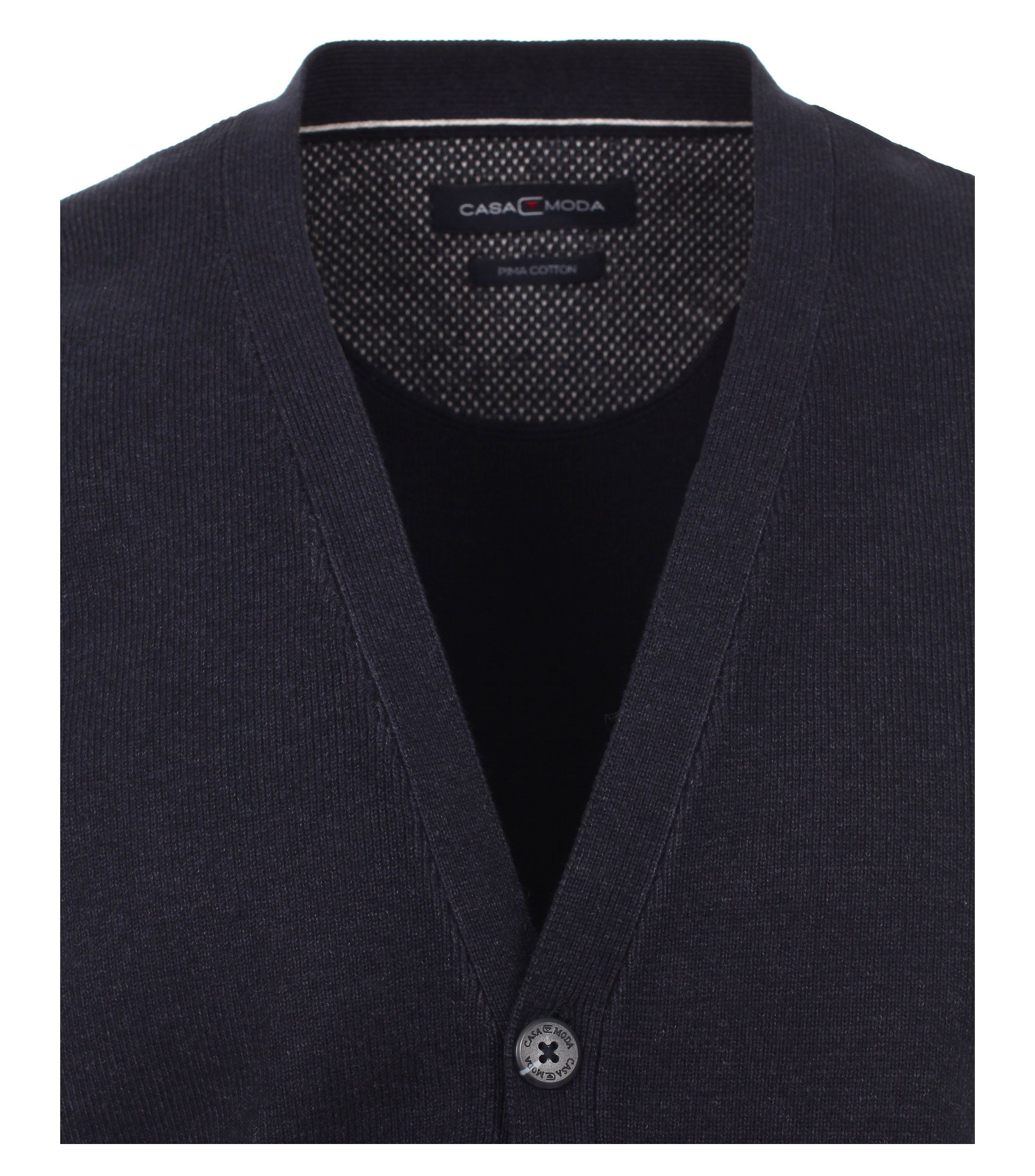 Casa Moda |  Casa Moda Strickweste  | 3XL | blau