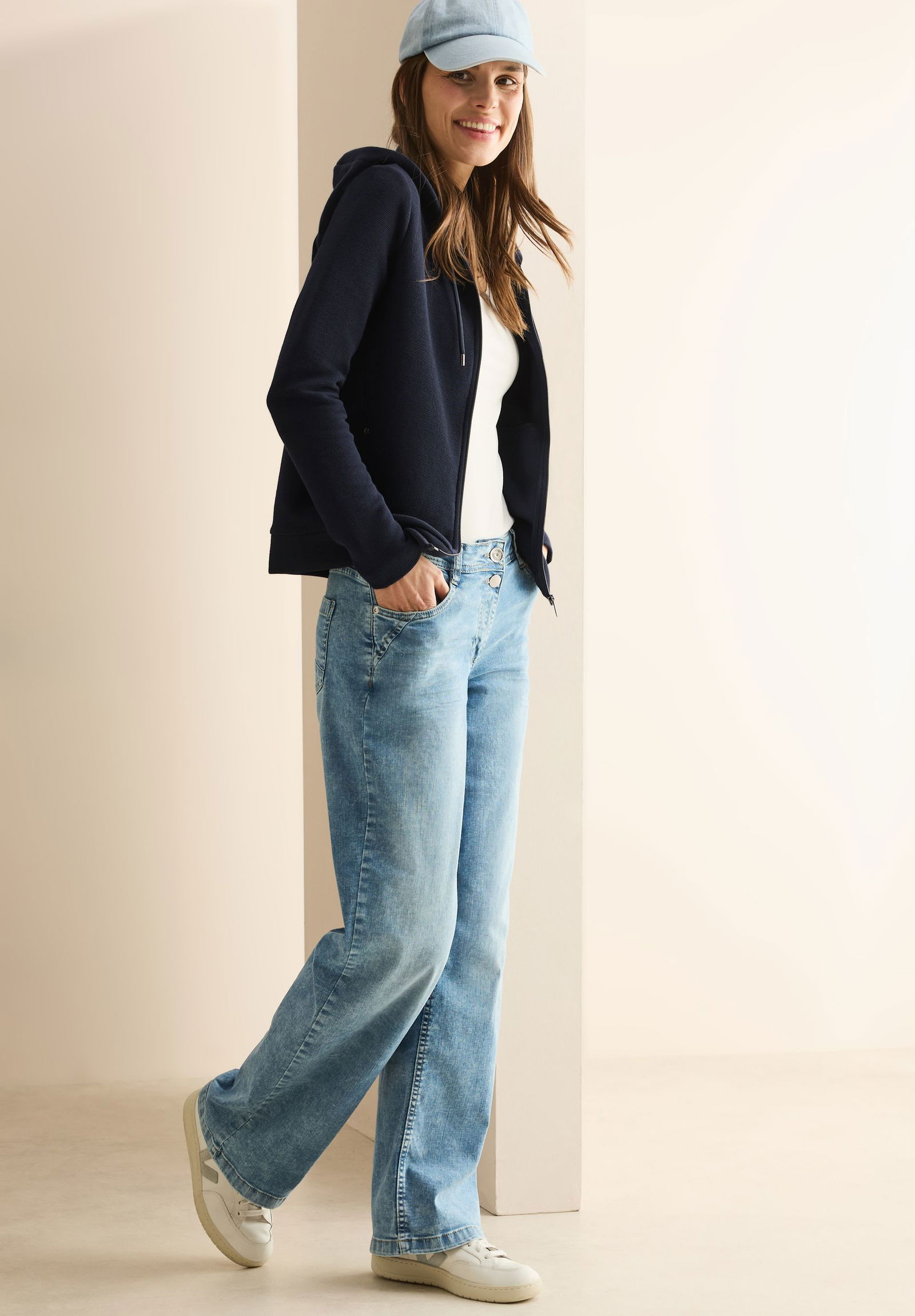 CECIL | CECIL Sweatshirt | XXL | universal blue