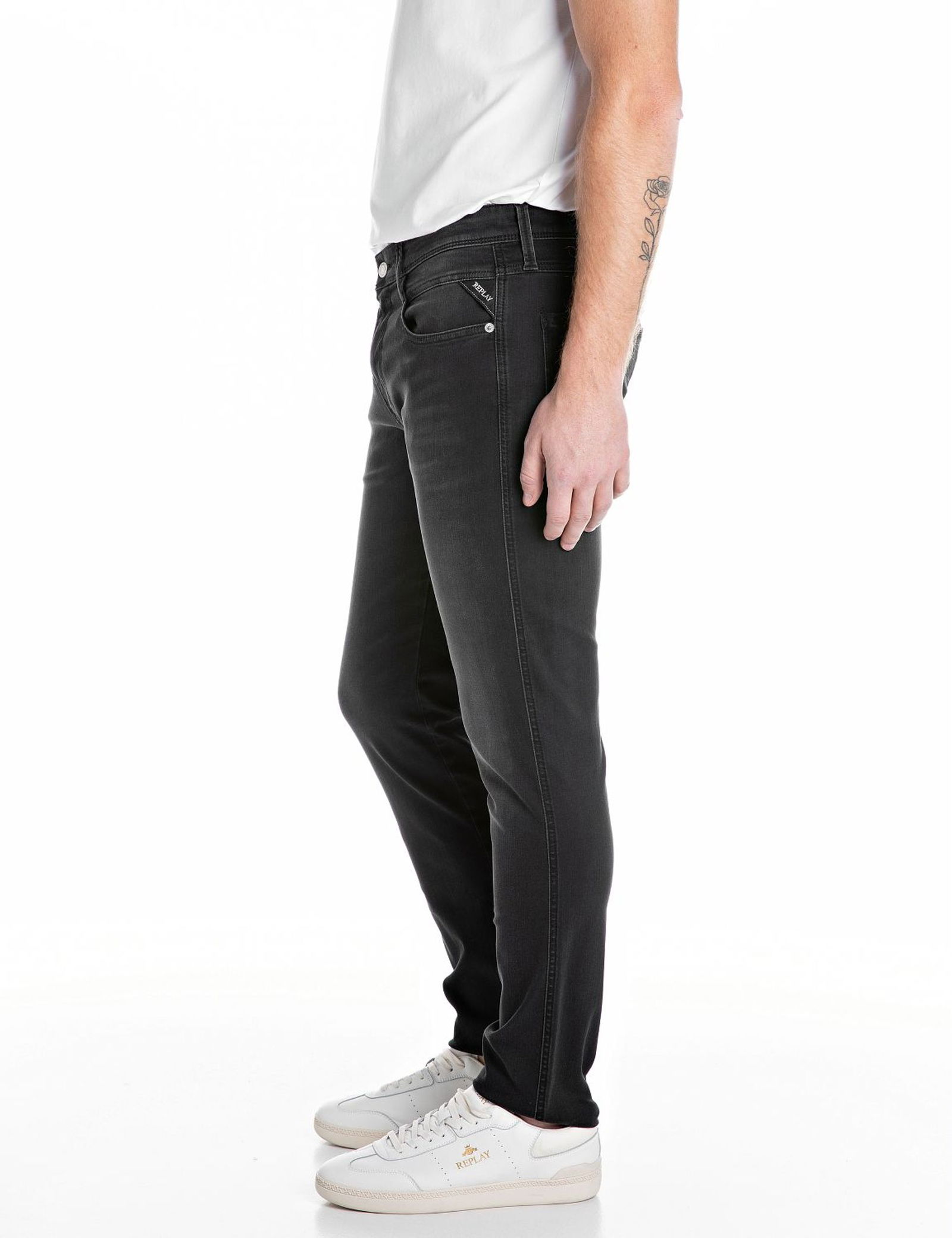e103cc0acee037cd3a4aa92f5f19d8c9 Replay |  Replay Slim Fit Jeans "Anbass" | 30 | dark grey