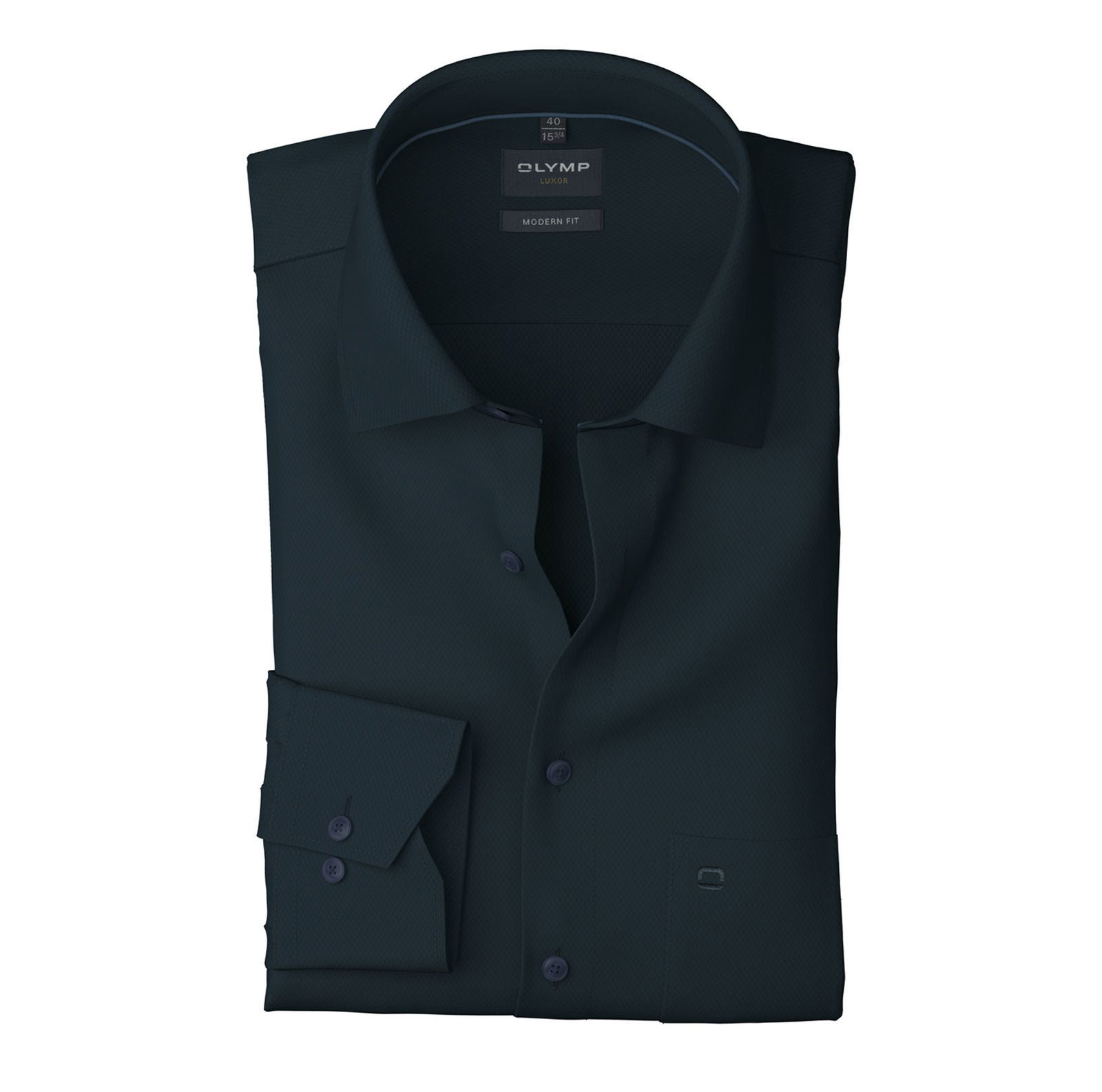 Olymp | Olymp Hemd Modern Fit | 42 | nachtblau