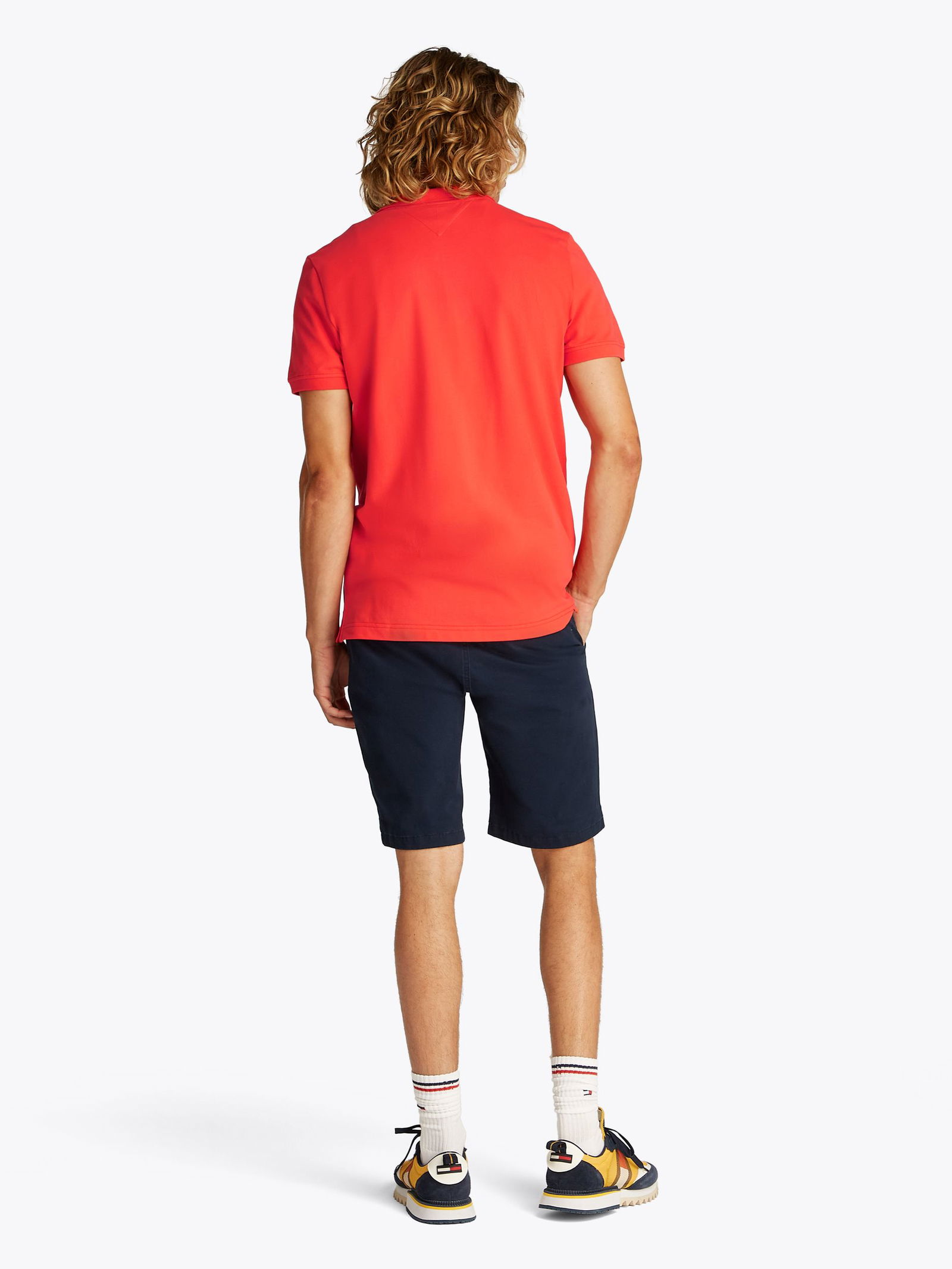 Tommy Jeans | Tommy Jeans Poloshirt | S | bright vermillion
