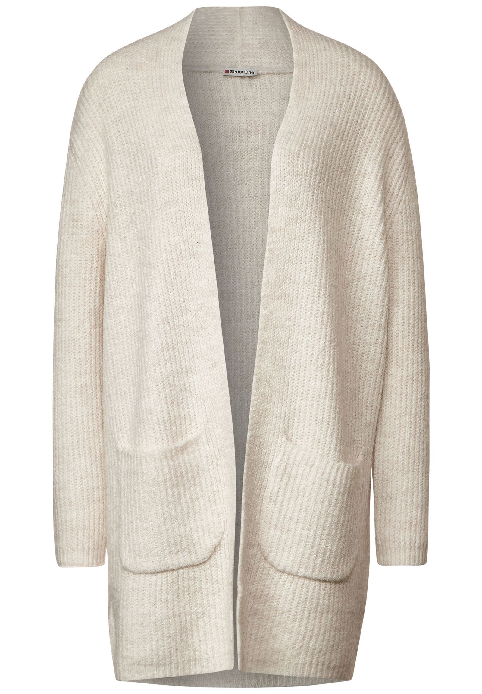 9cbba3c79d0e95b24cc4c98ec743fa1e Street One | Street One Strickjacke | Cardigan | 40 | cream white melange