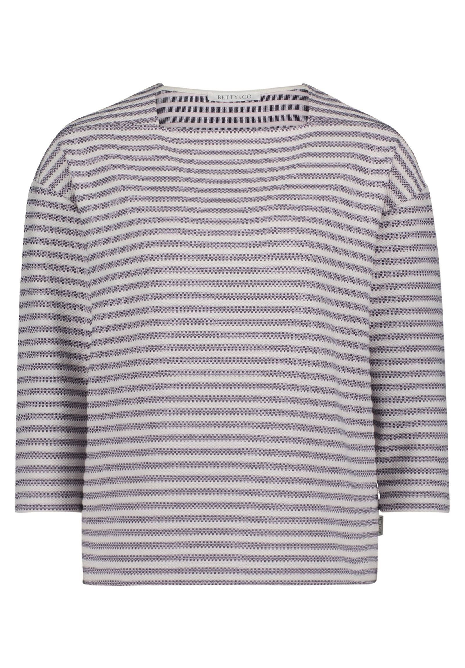 12ffc332d57ae36ba7735fda0babfedc Betty & CO |  Betty & CO Sweatshirt  | L | dunkelblau/weiß