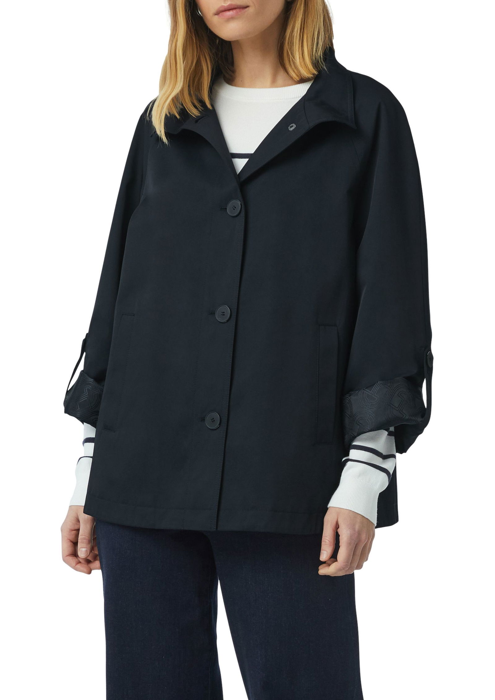 0ea246ee0a8245f70bf4d6e6e20699ce Comma |  Comma Funktionsjacke  | 46 | blau