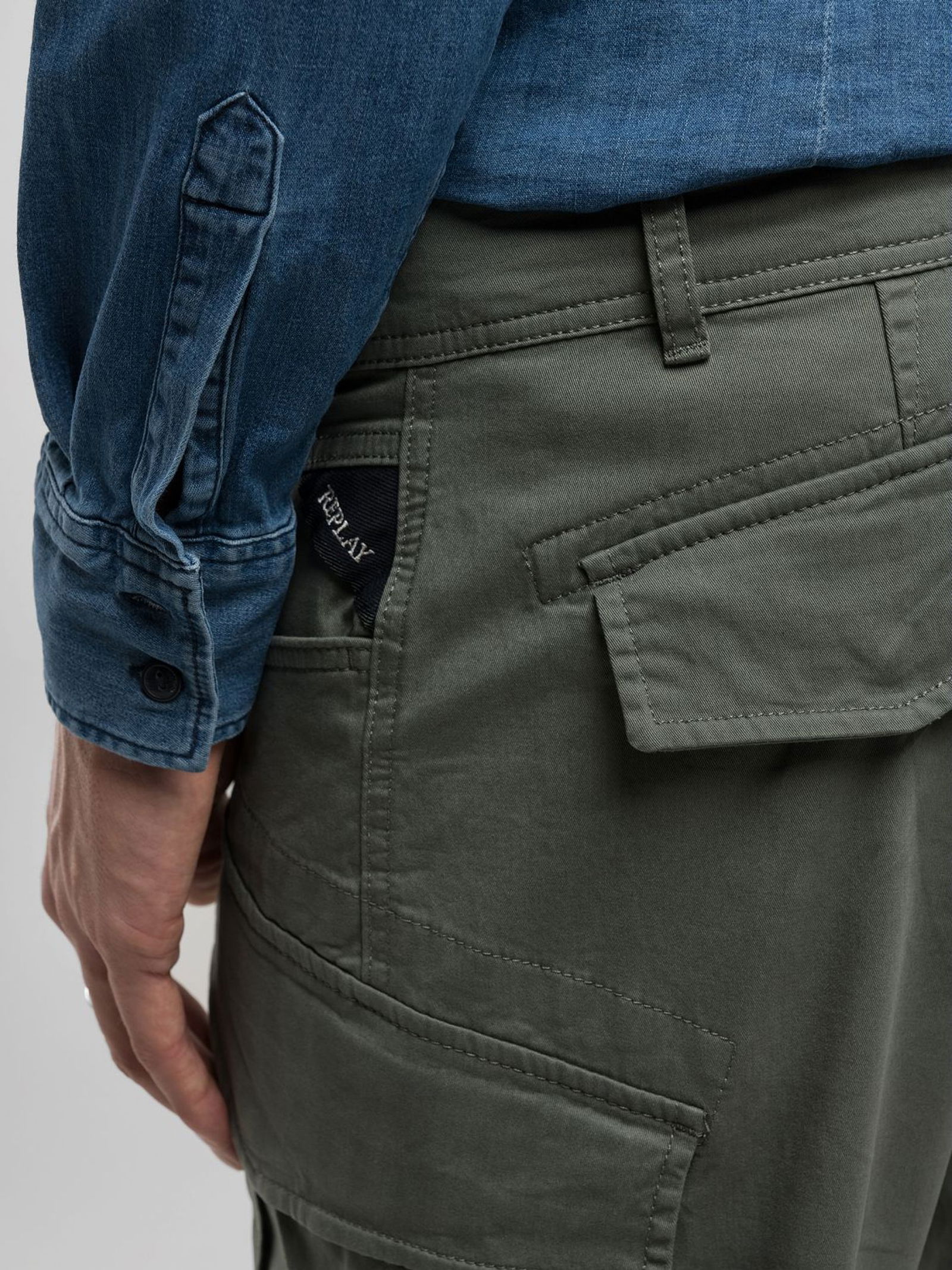 b524b698c25ae56734a6b0796a5f0459 Replay |  Replay Cargohose "JOE" | 31/30 | aviator green