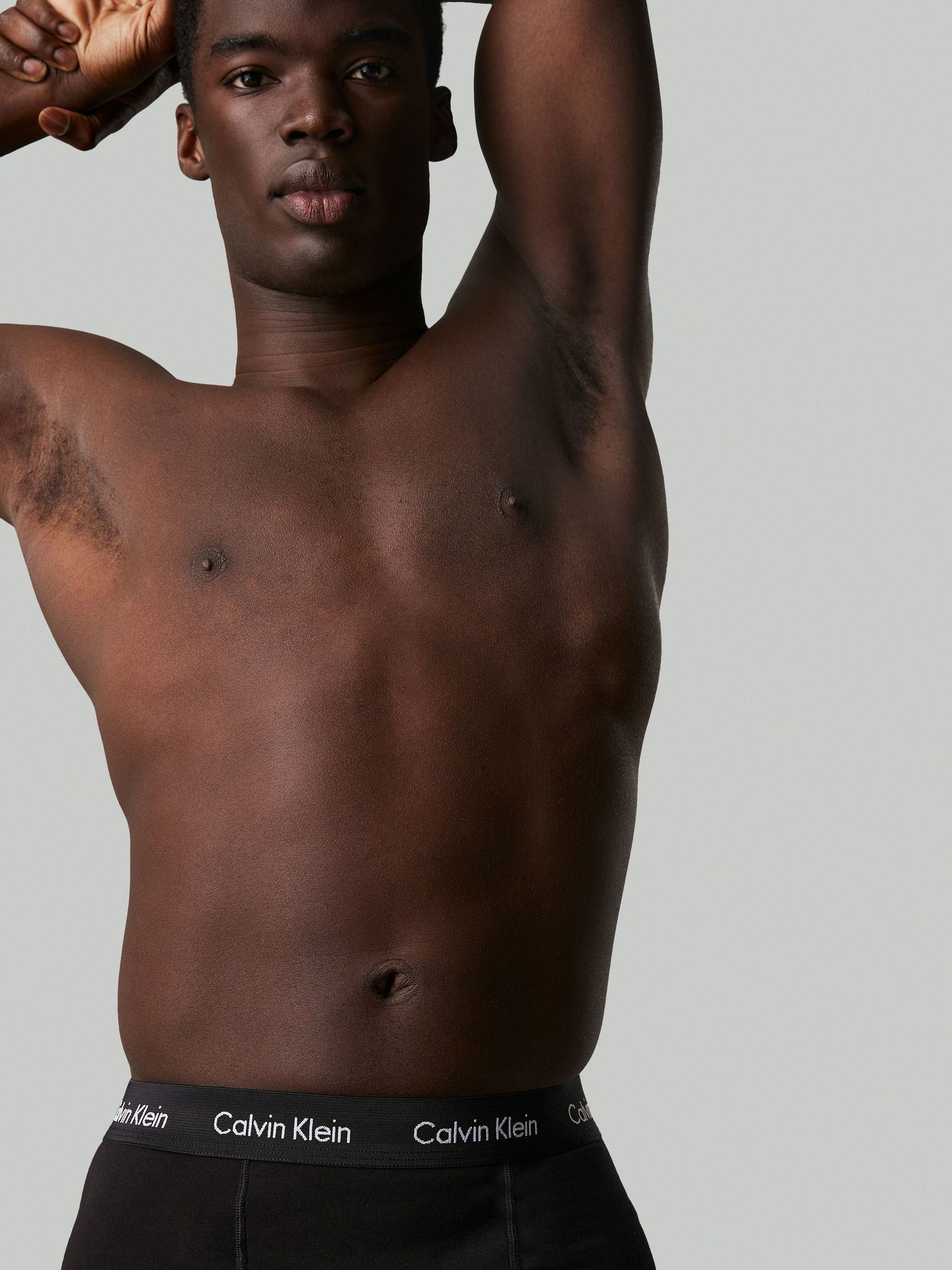 Calvin Klein |  Calvin Klein 3er Pack Boxershorts "Cotton Classics" | M | b- blk, hemisphere bl, ash wbs