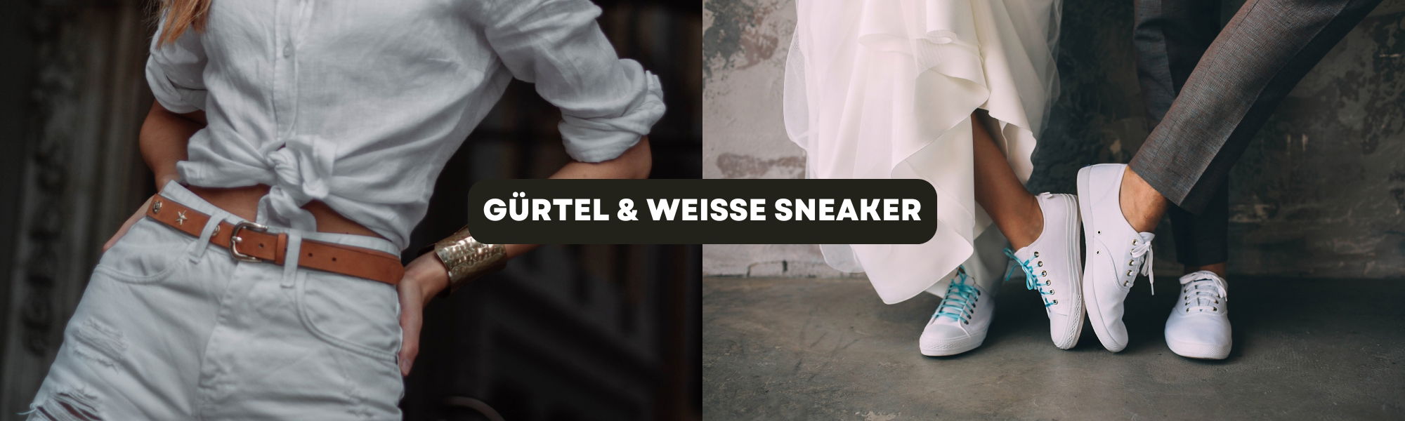 Unser Mode-Tipp: Welchen Gürtel trägt man zu weißen Turnschuhen? Unser Mode-Tipp: Welchen Gürtel trägt man zu weißen Turnschuhen?