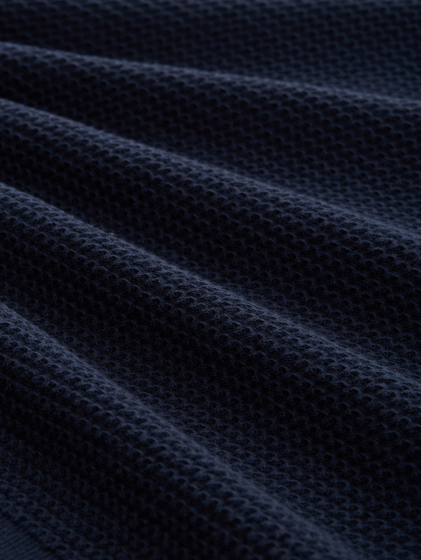 structured knit pullover, sky captain blue #2