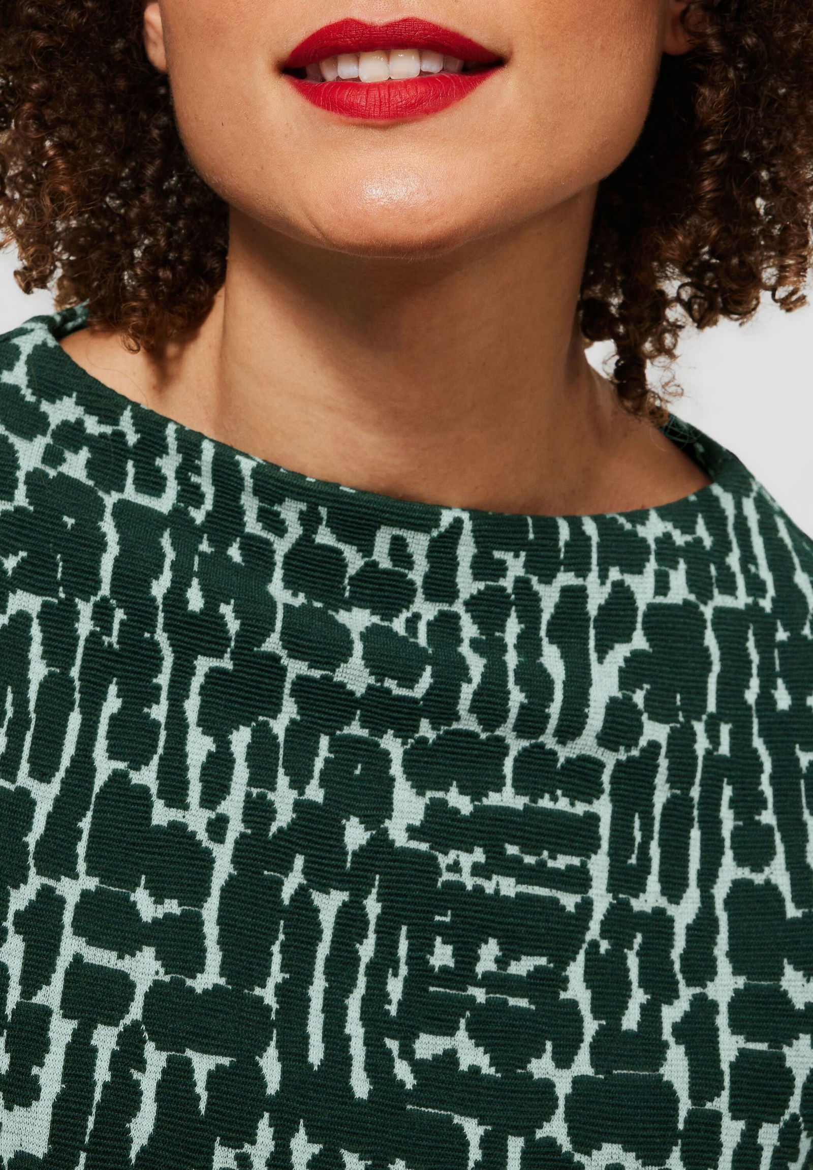 Shirt mit Struktur Dessin