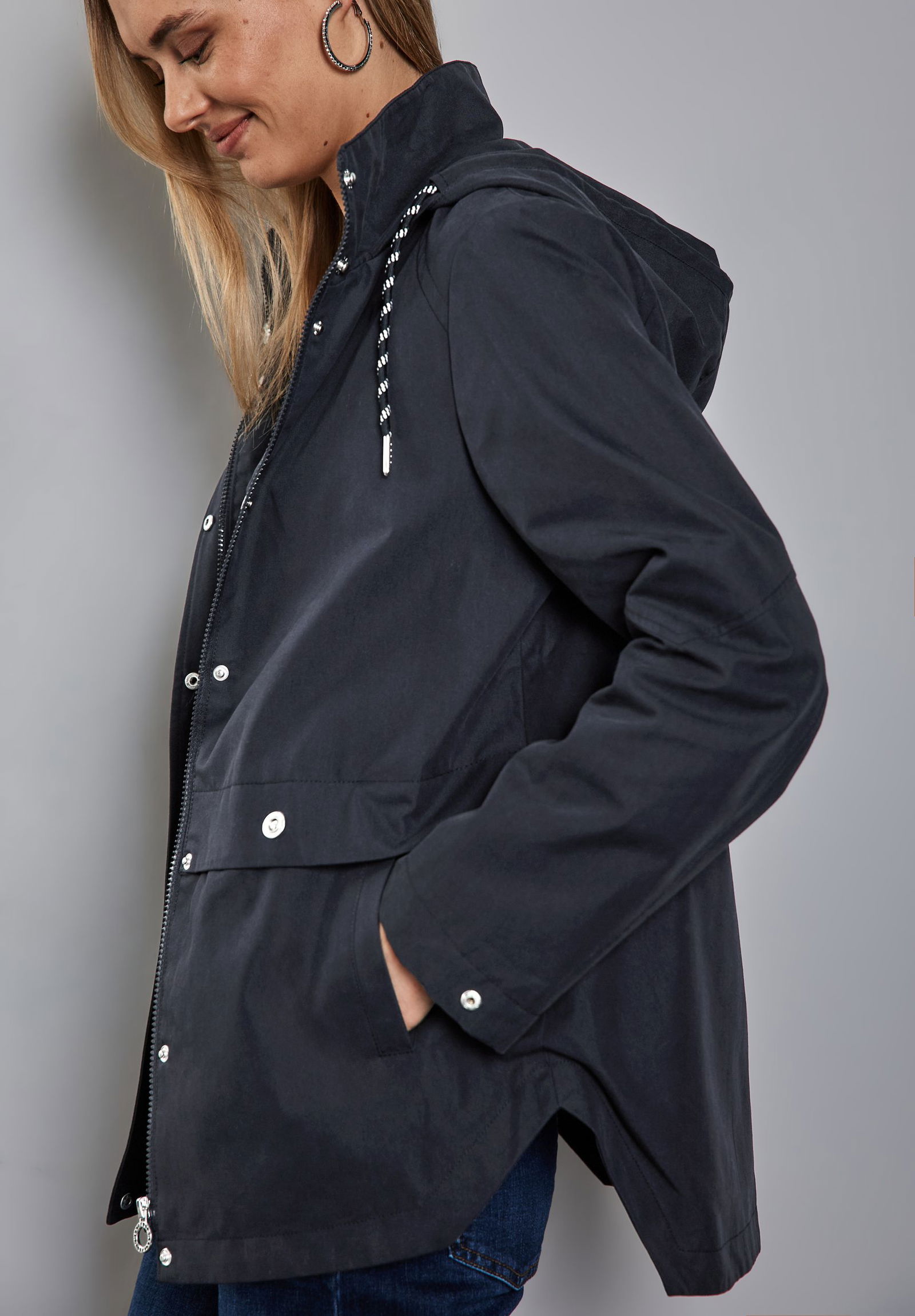 Street One |  Street One Parka  | 40 | gravity blue