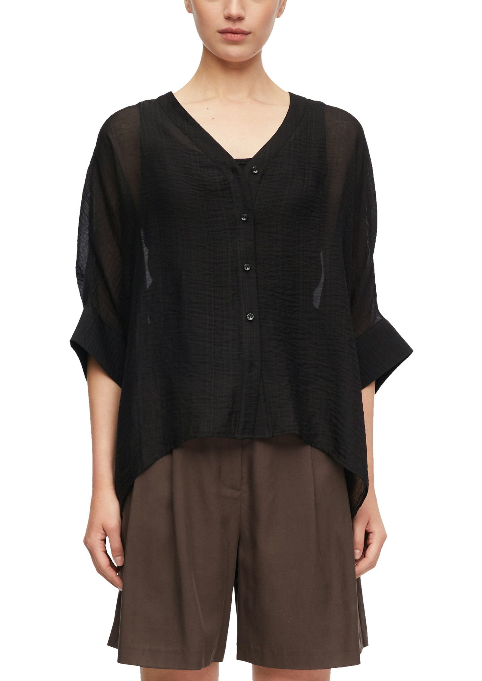 Comma |  Comma Businessbluse  | M | schwarz