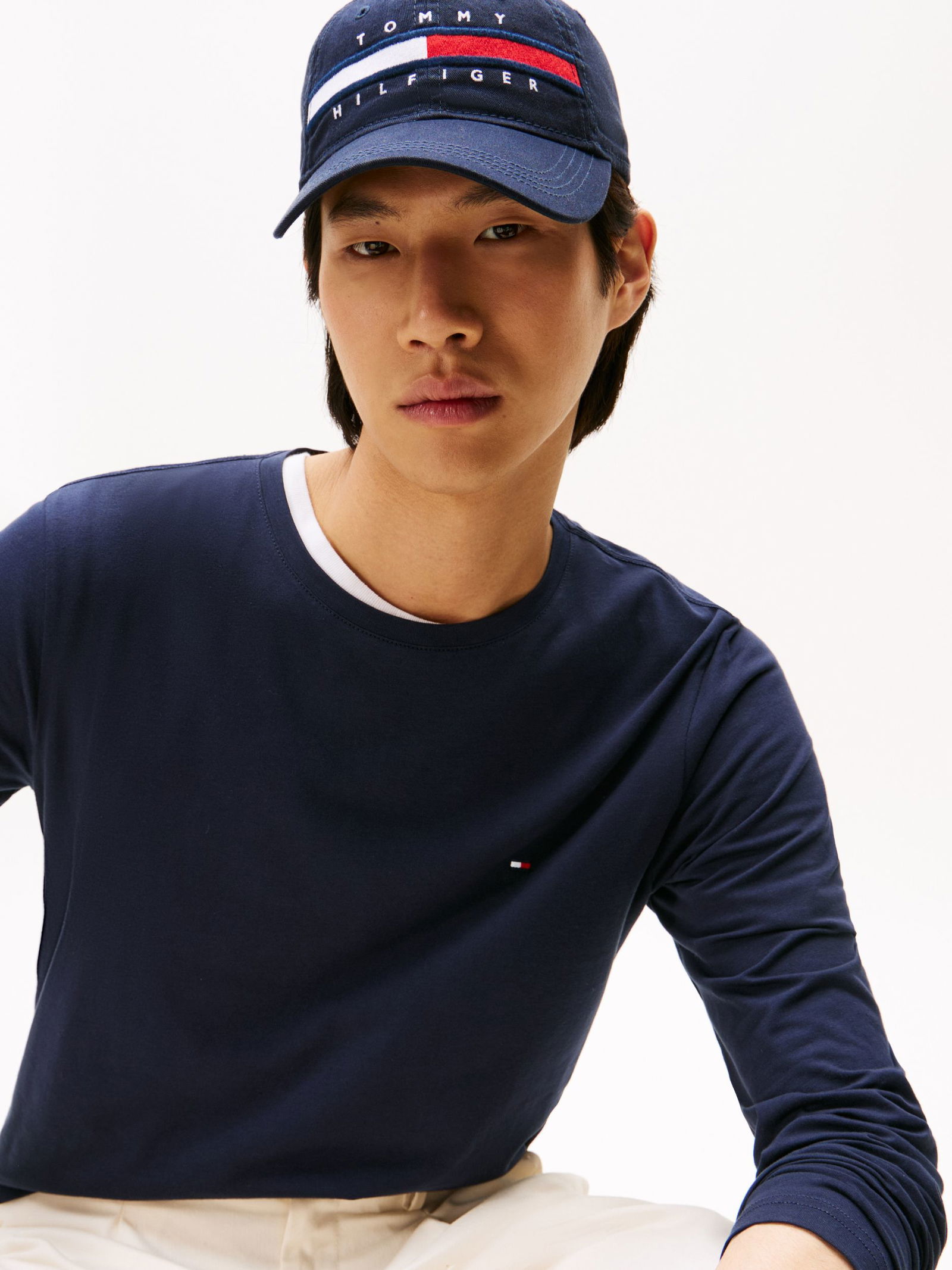 Tommy Hilfiger | Tommy Hilfiger Longsleeve | S | desert sky