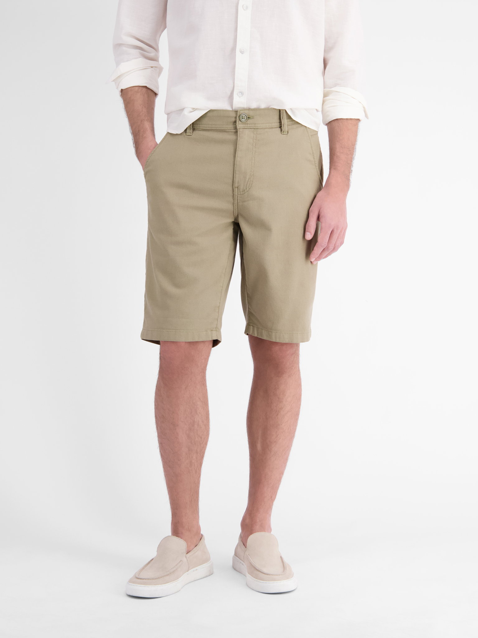 HOSE KURZ, GRAVEL BEIGE #3