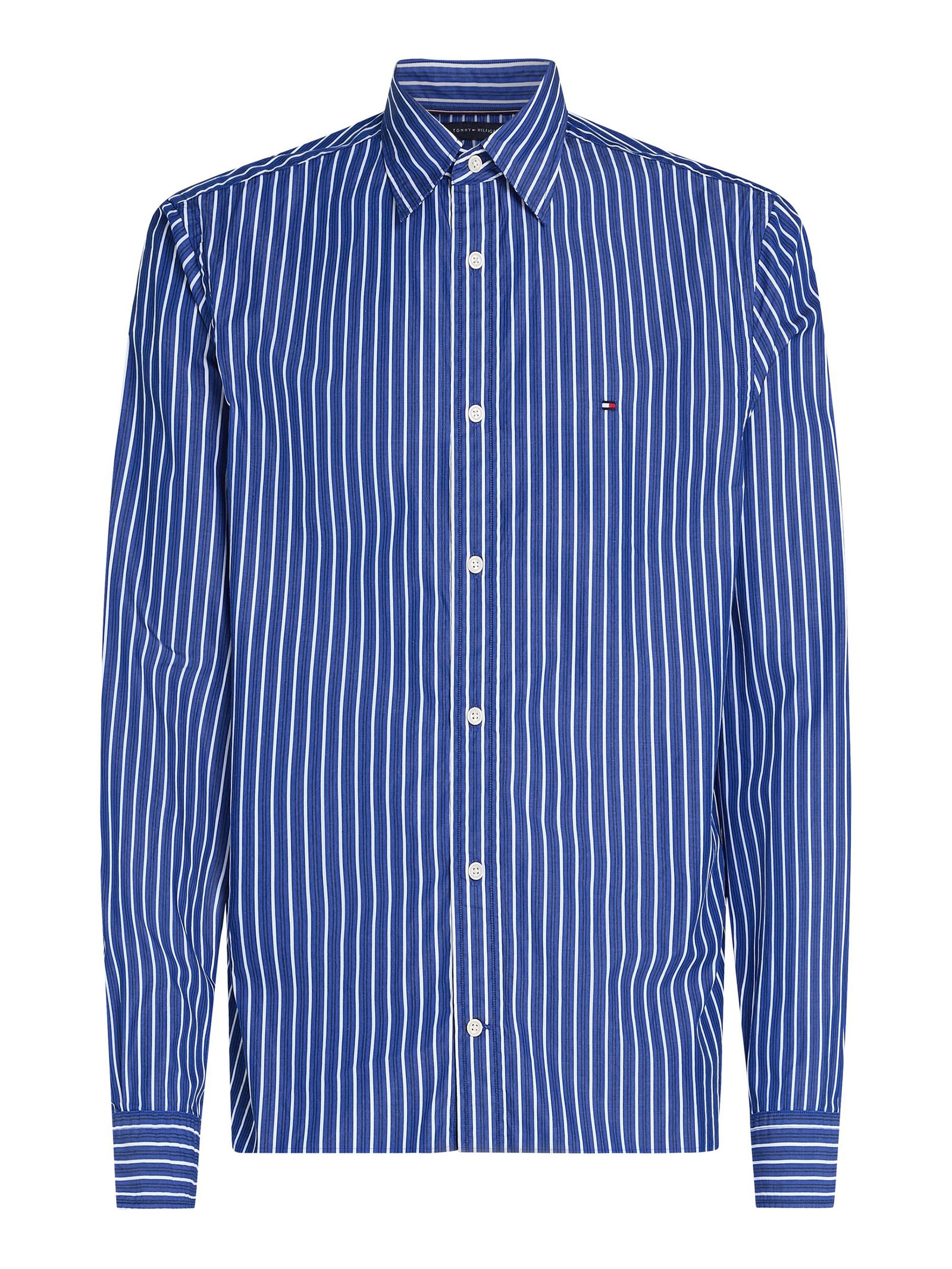 Tommy Hilfiger |  Tommy Hilfiger Hemd Regular Fit  | XXXL | blue spell ithaca stp
