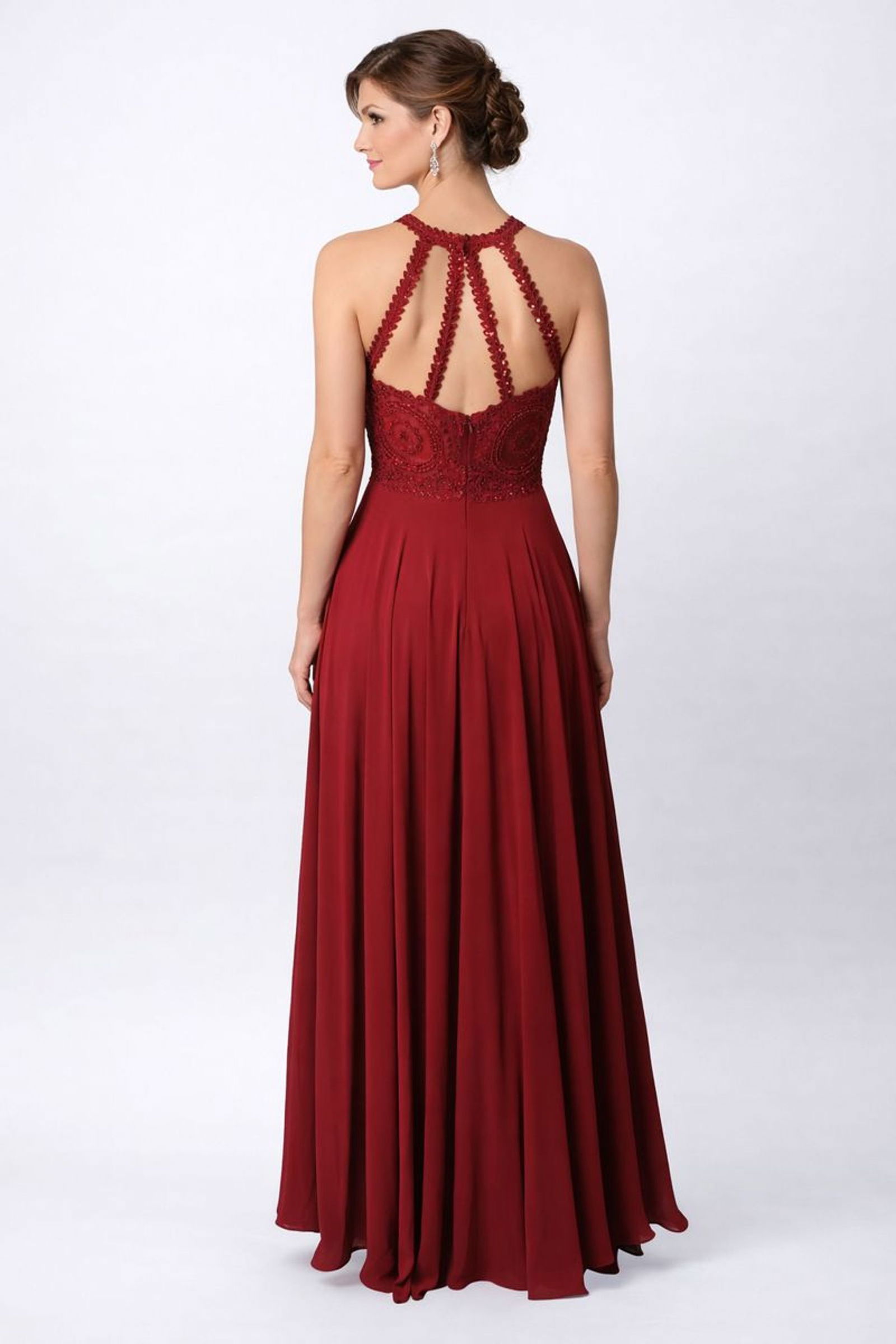 Mascara London |  Mascara London Langes Kleid  | 42 | rot