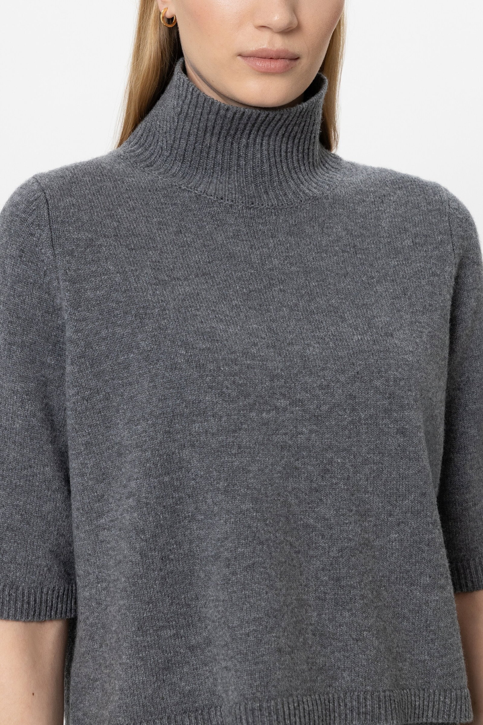 Turtleneck aus Woll-Mix, heather grey #4