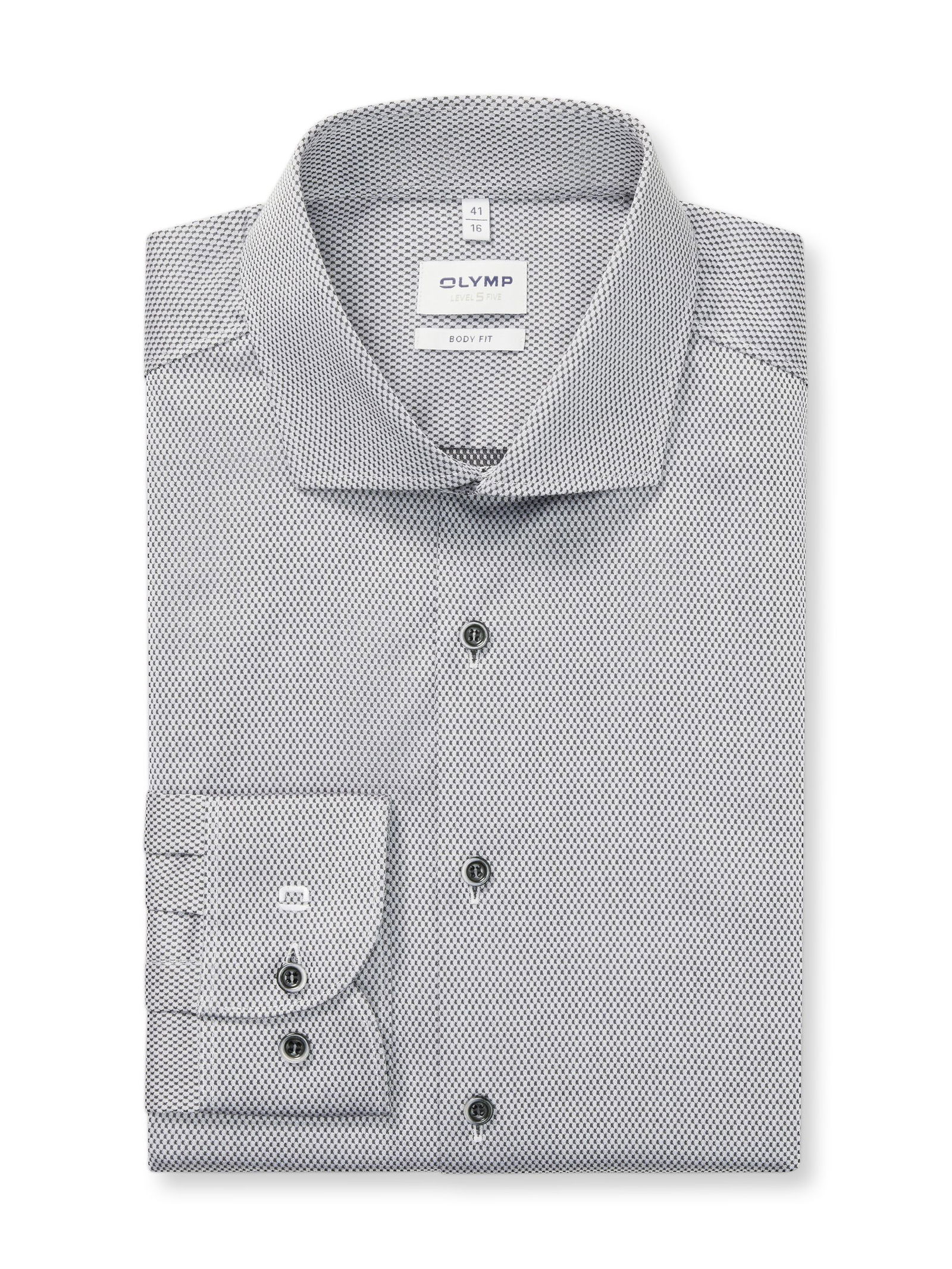 8bd5a1b13781a94735b79782f245969a Olymp | Olymp Hemd Slim Fit | 43 | anthrazit