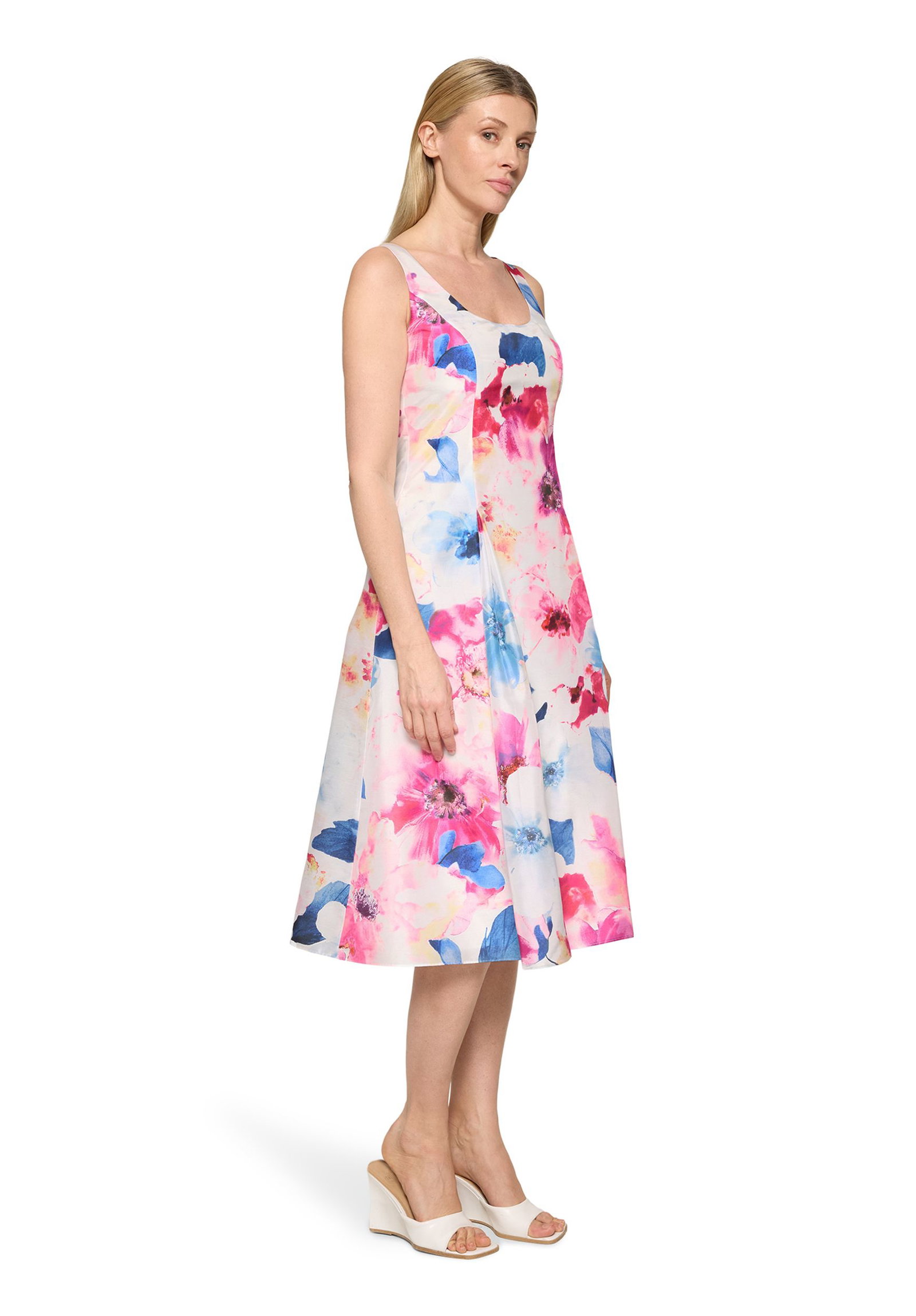 d69b4208c0b0b9cc0edf3ece973835ff Vera Mont | Vera Mont Kurzes Kleid | 42 | cream/pink