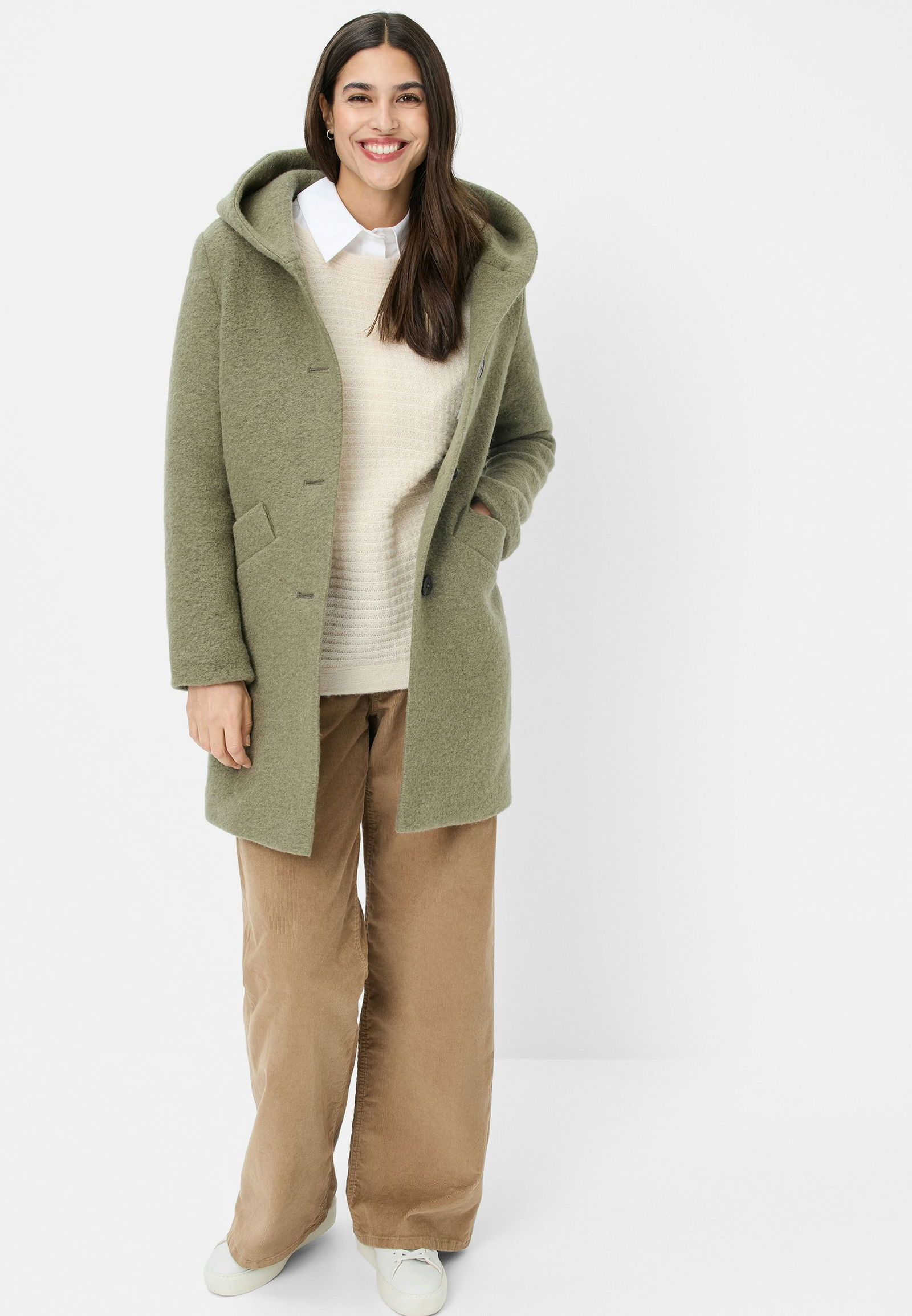 Fuchs & Schmitt | Fuchs & Schmitt Wollmantel | 50 | apfel