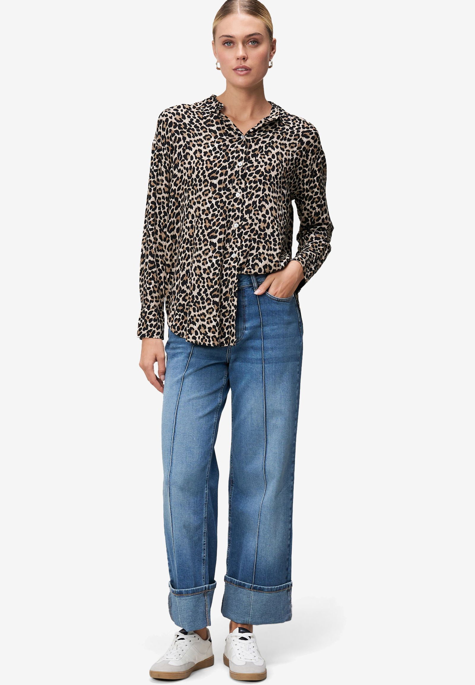 Zero |  Zero Druckbluse  | 44 | 1605_7898