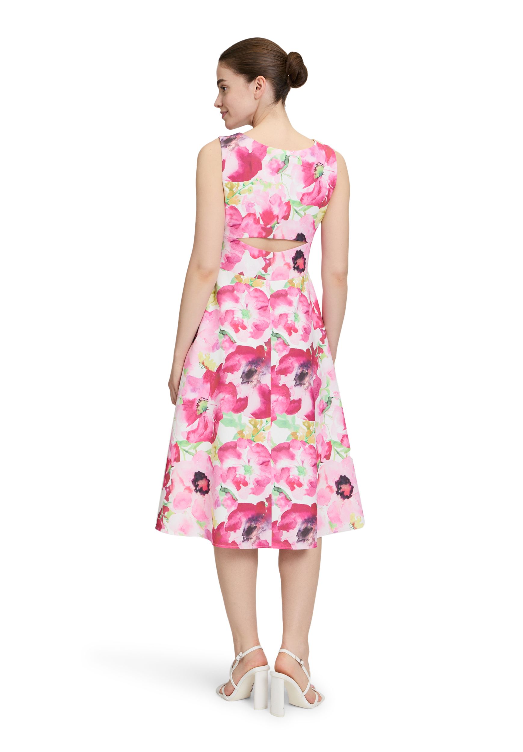 Vera Mont |  Vera Mont Kurzes Kleid  | 42 | cream/rosé
