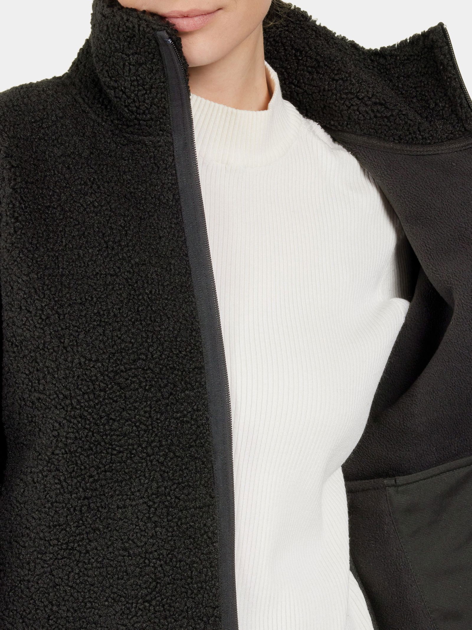 Didriksons | Didriksons Fleecejacke Softshelljacke "Mella FZ" | 44 | black
