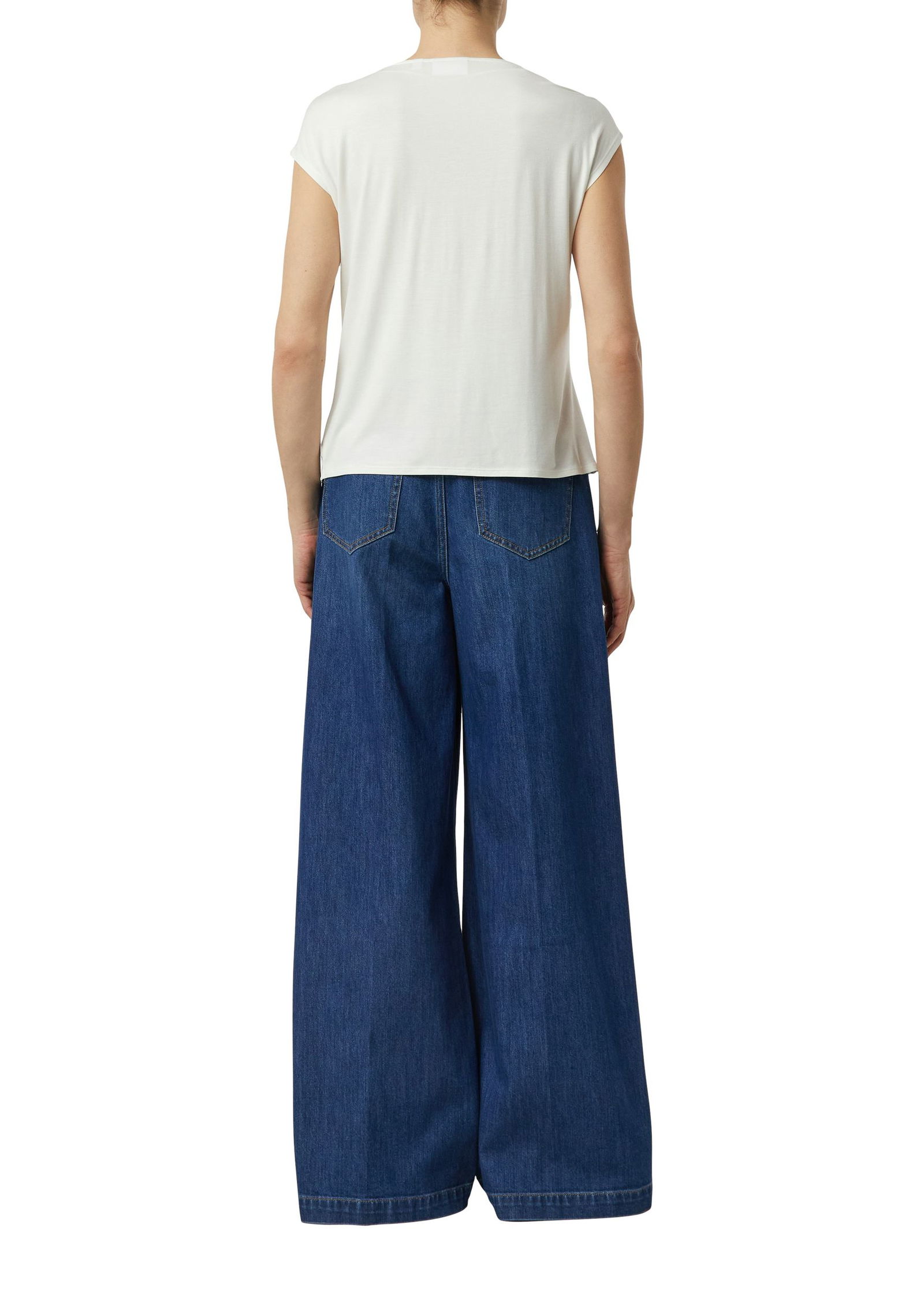 Comma |  Comma Blusentop  | 44 | weiß