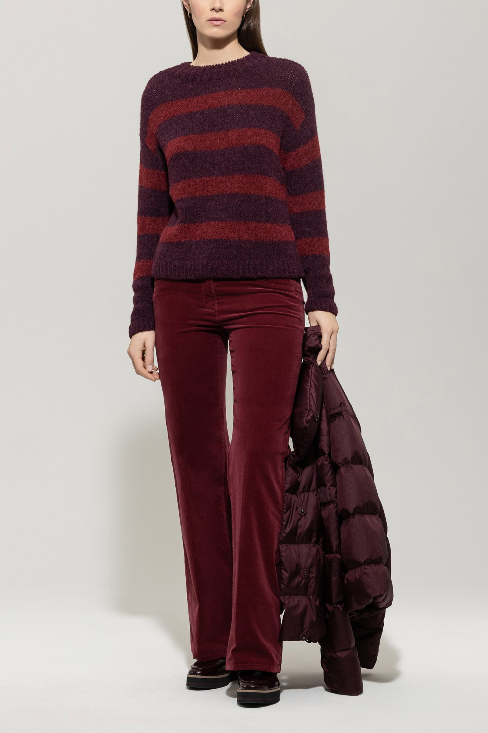 Luisa Cerano Strickpullover aus modernem Crochet-Tape-Garn #2