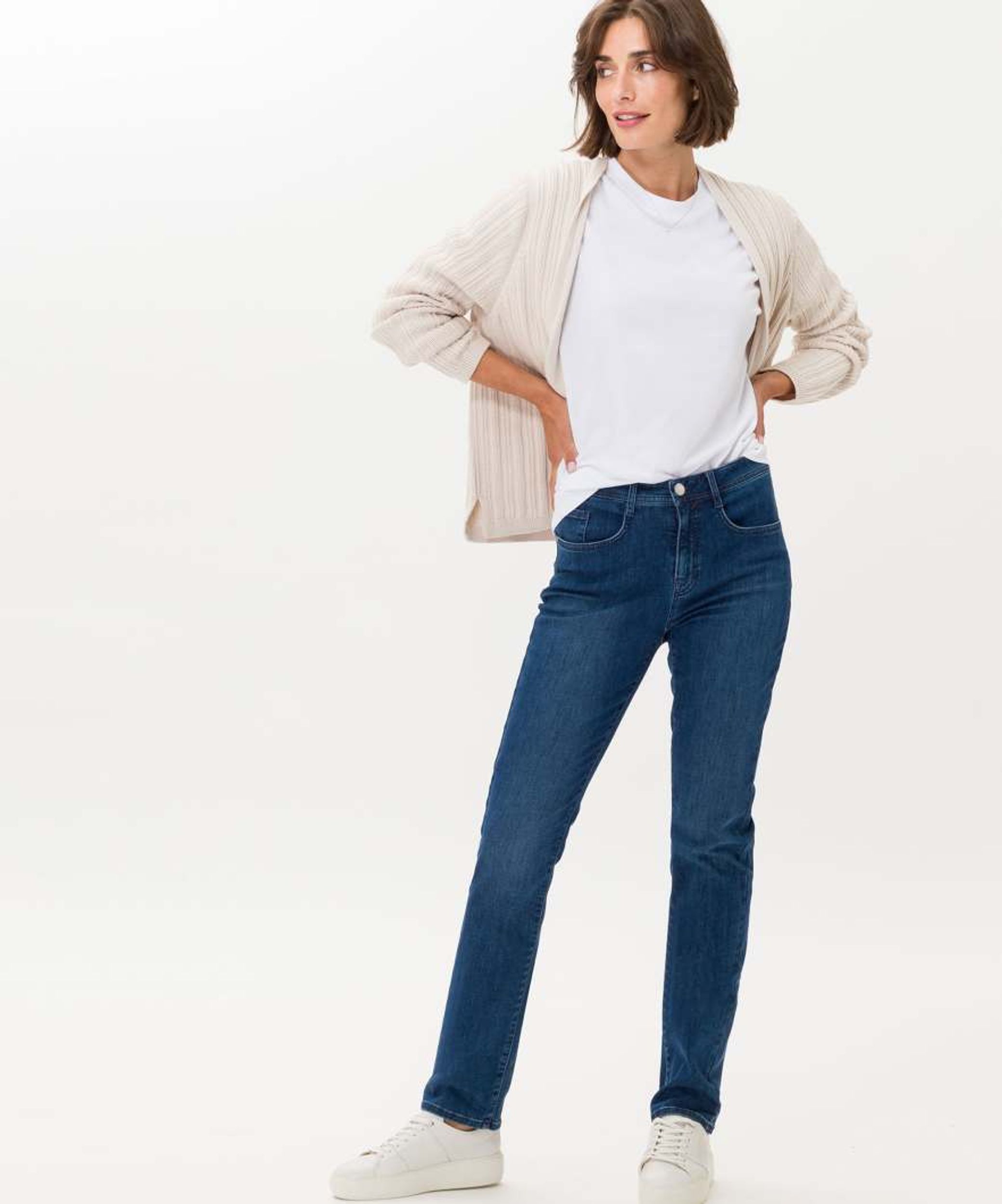 Brax |  Brax Mom Jeans  | 20 | regular blue used