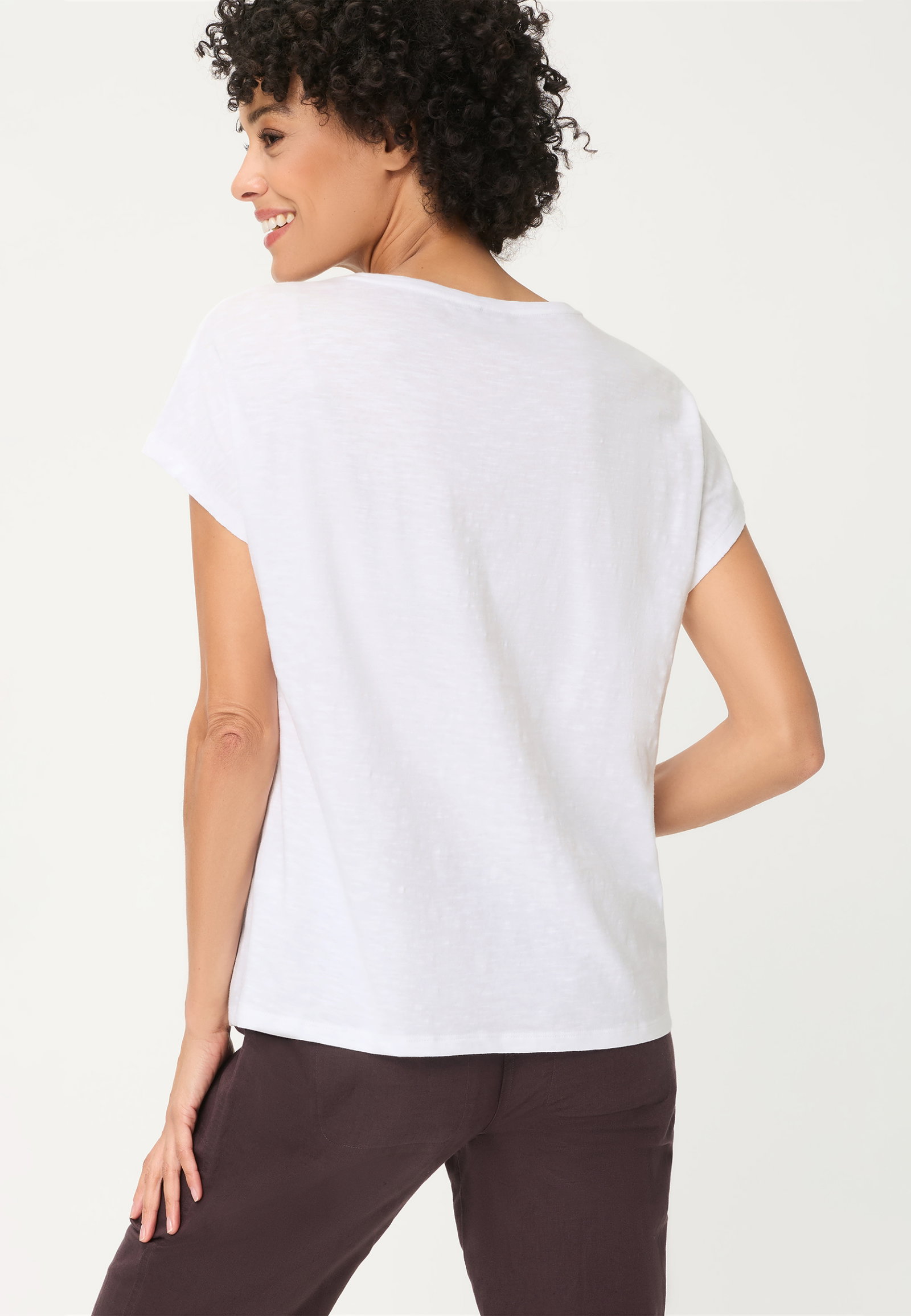 T-Shirt Short Sleeves, White #2