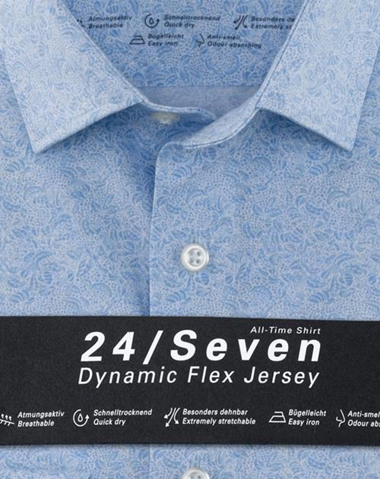 4bec781b5884036b5b2dfb1ce6b57c36 Olymp | Olymp Hemd Modern Fit | 45 | bleu