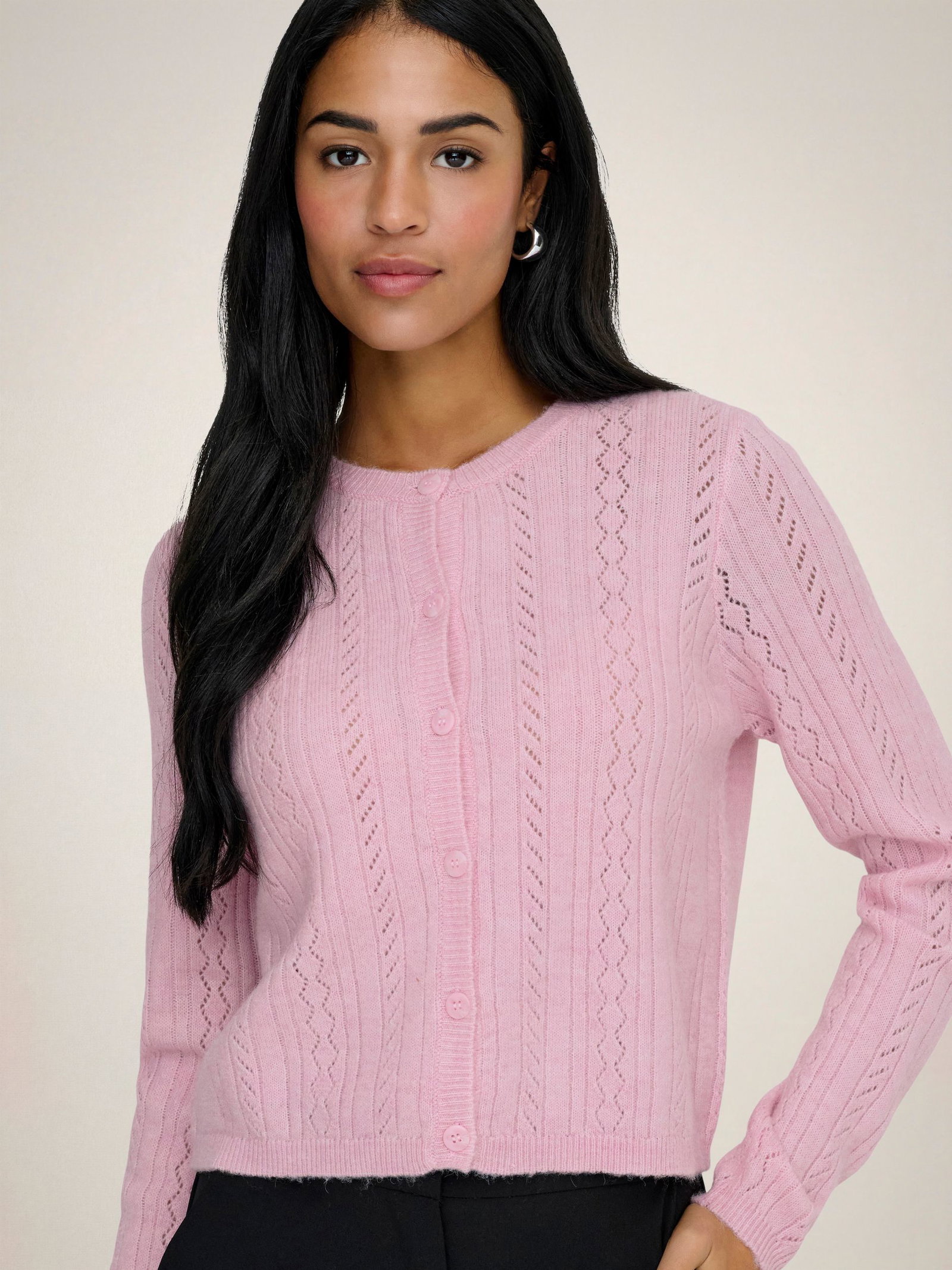 JDY |  JDY Strickjacke | Cardigan  | M | fragrant lilac