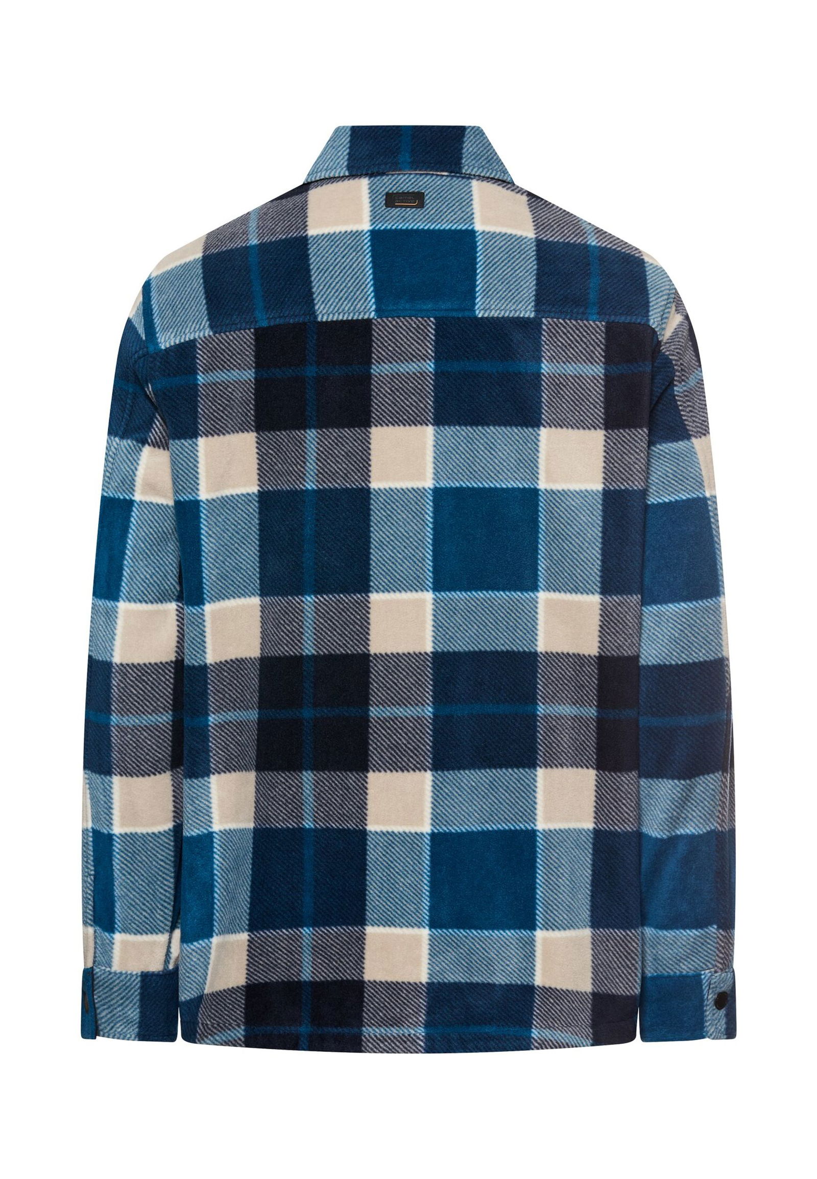 Camel Active |  Camel Active Hemd Regular Fit  | M | stone blue