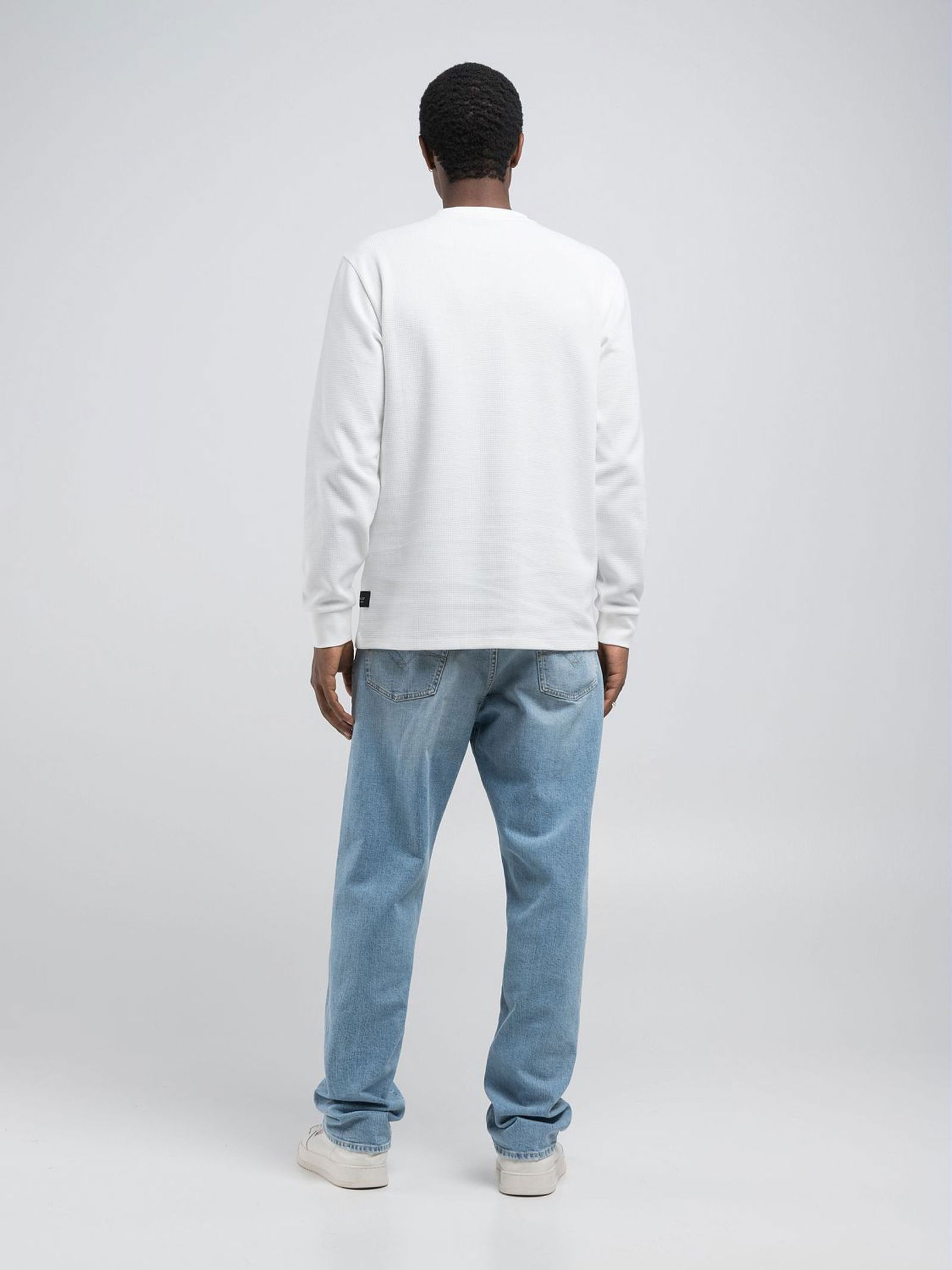 Replay |  Replay Longsleeve  | L | natural white