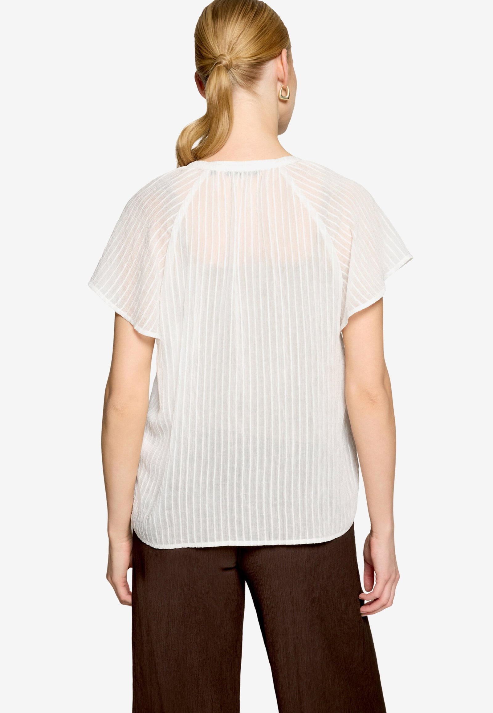 Bluse Lang 1/2 Arm, Offwhite #3