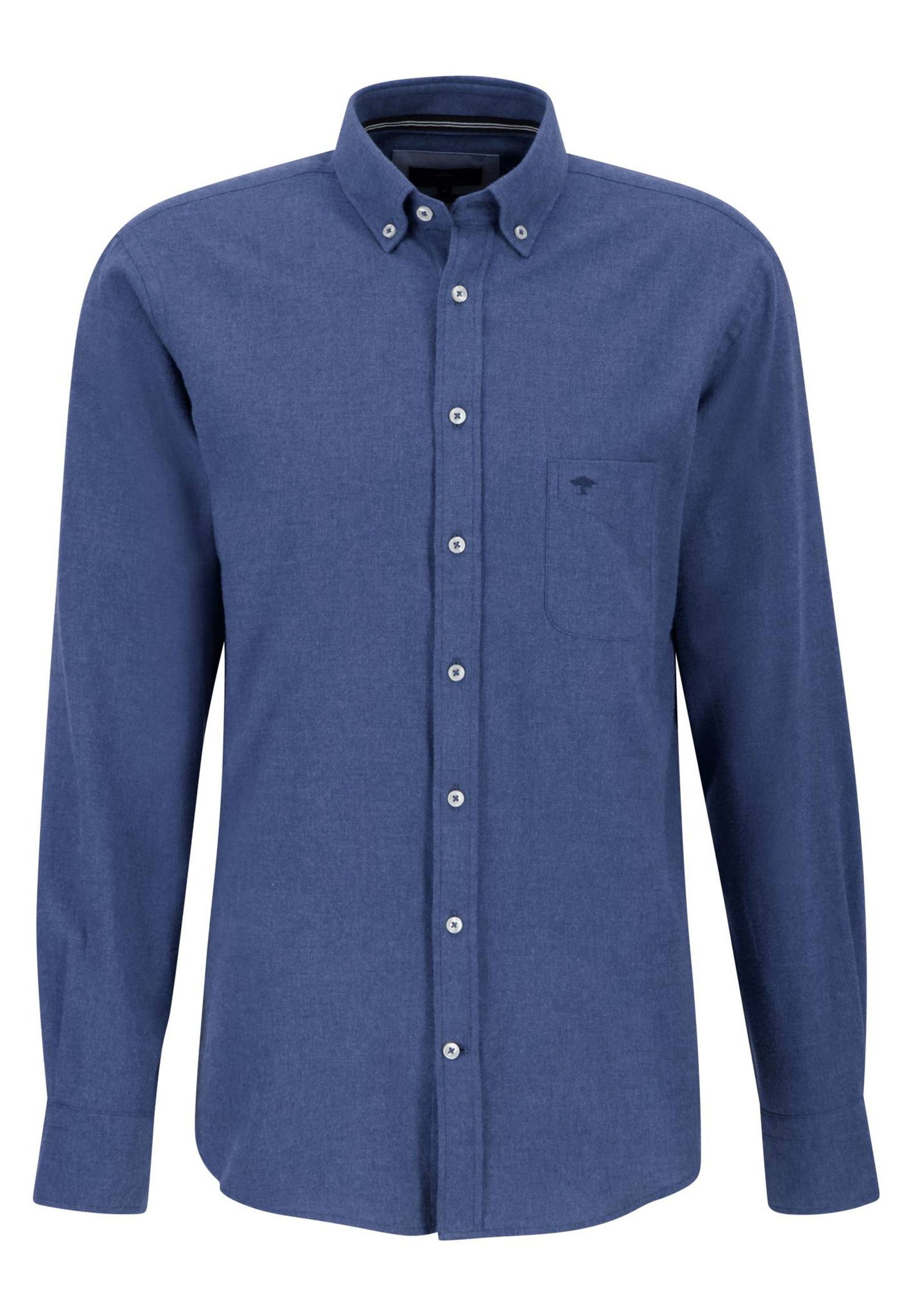 Fynch Hatton |  Fynch Hatton Hemd Regular Fit  | XXL | wave