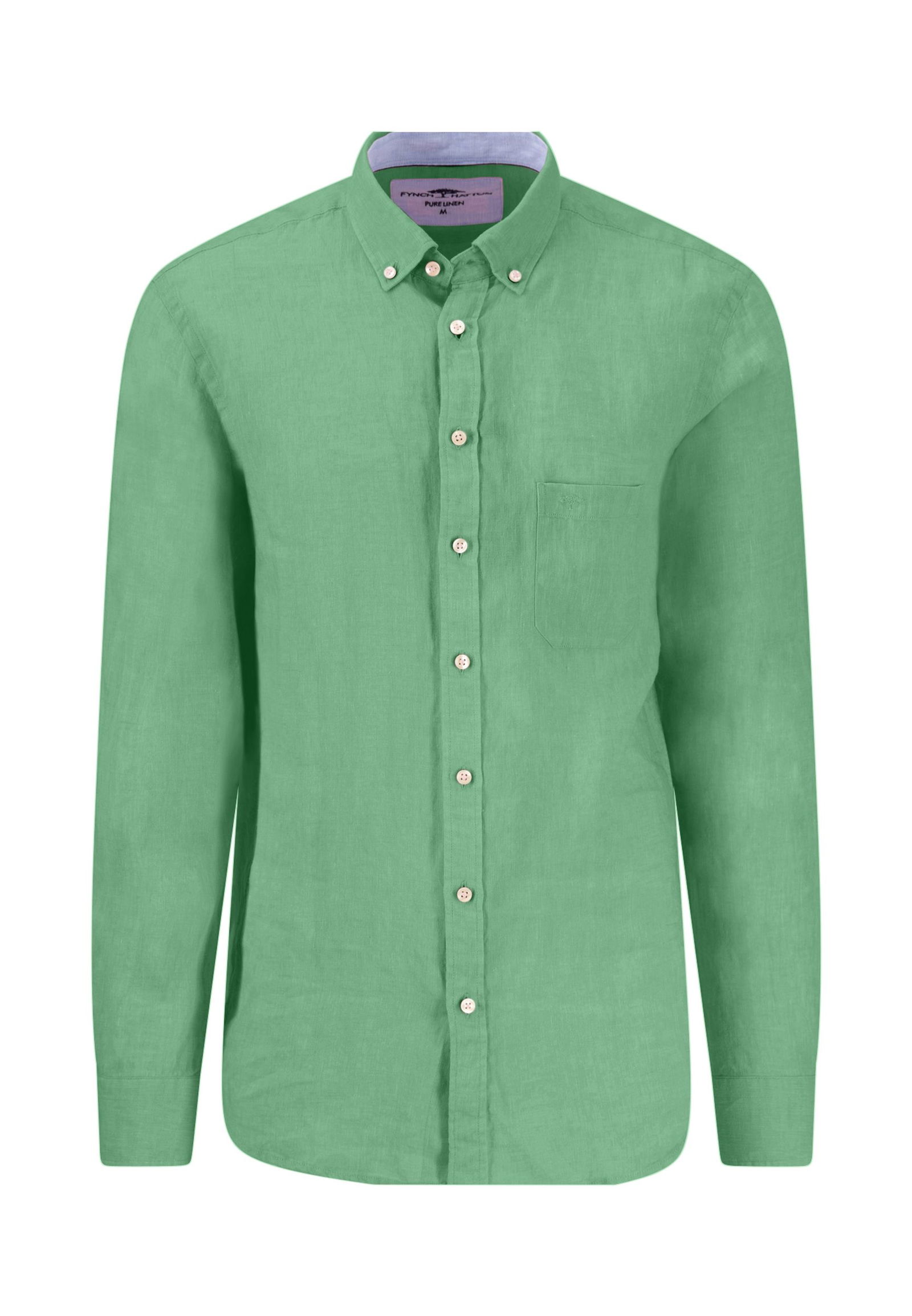 08f025c941250291dca3dbb3383a74b3 Fynch Hatton |  Fynch Hatton Hemd Regular Fit  | 3XL | turf green