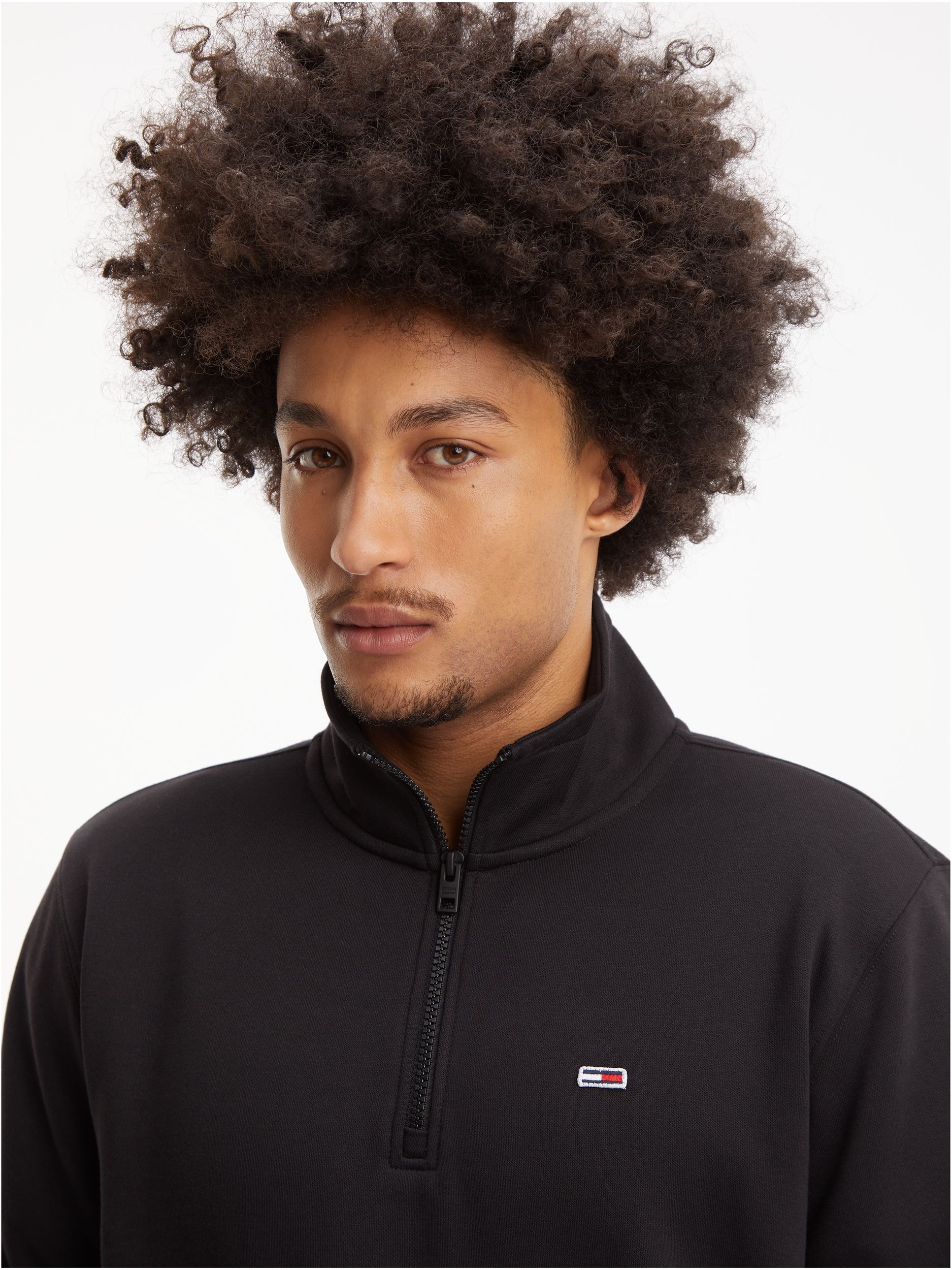 TJM REGULAR FLEECE MOCK NECK
