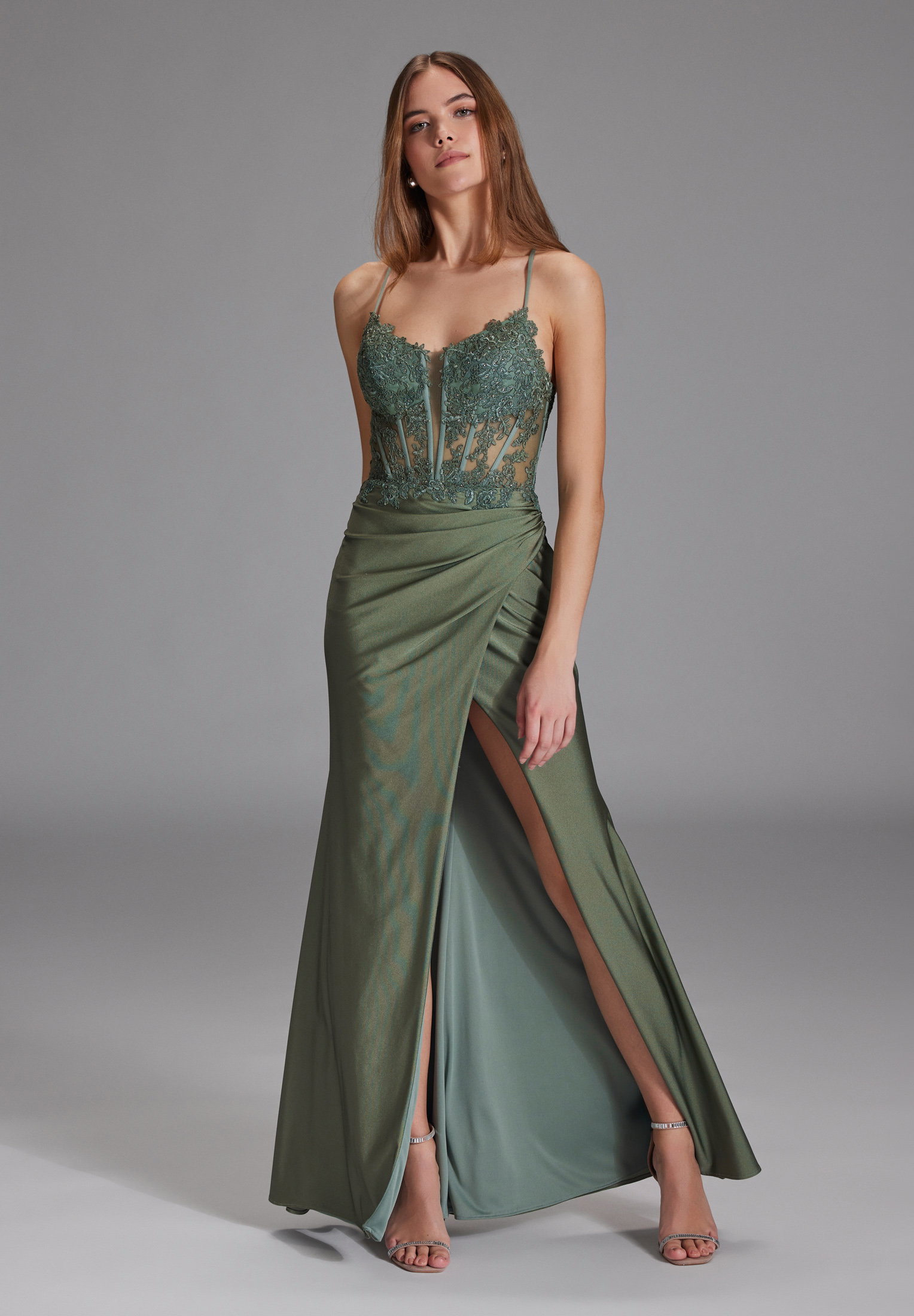 Hey Kyla Bodycon Kleid mit Spitzenstickerei #3