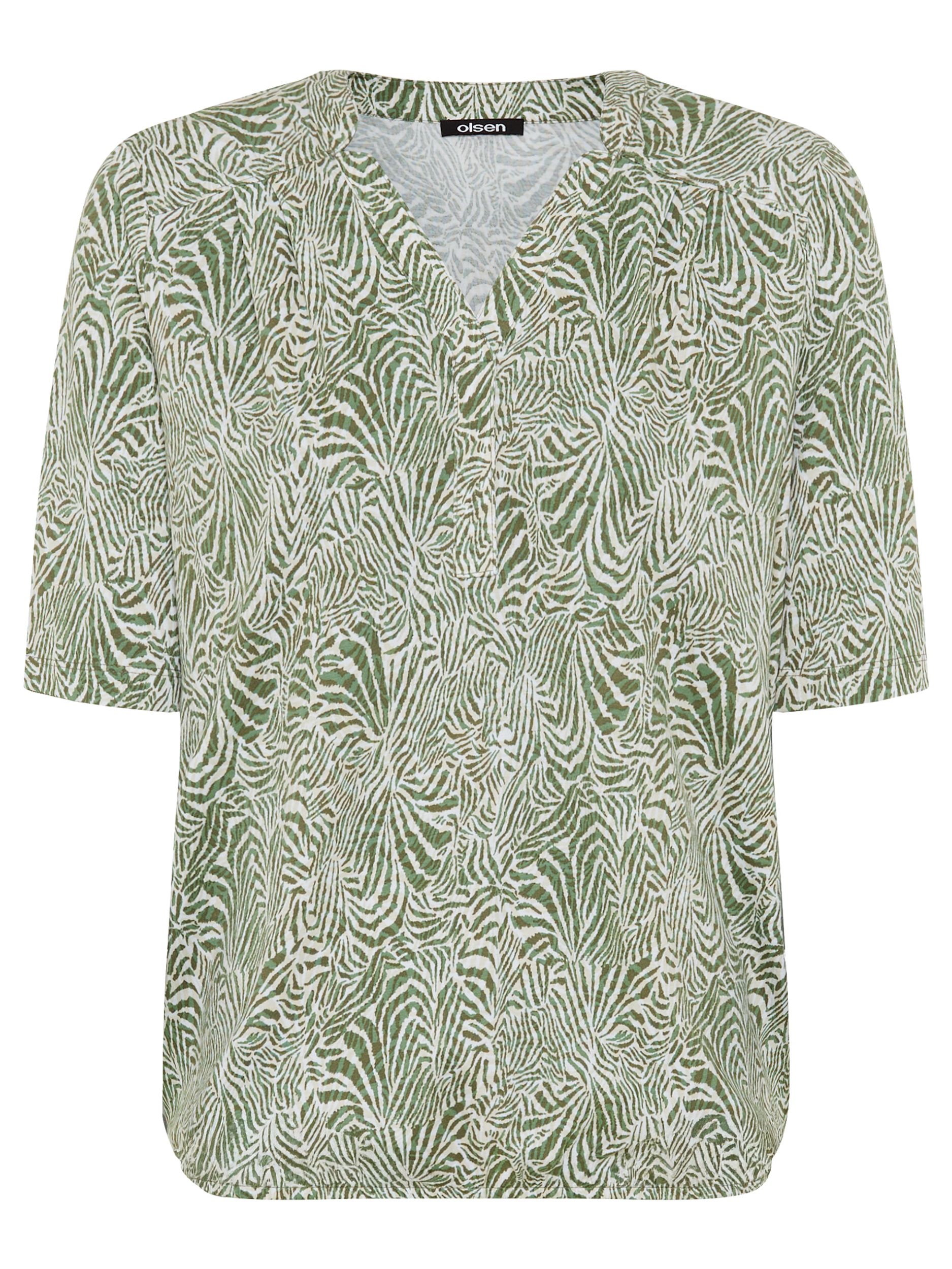  |  T-Shirt Long Sleeves, Olive | 44