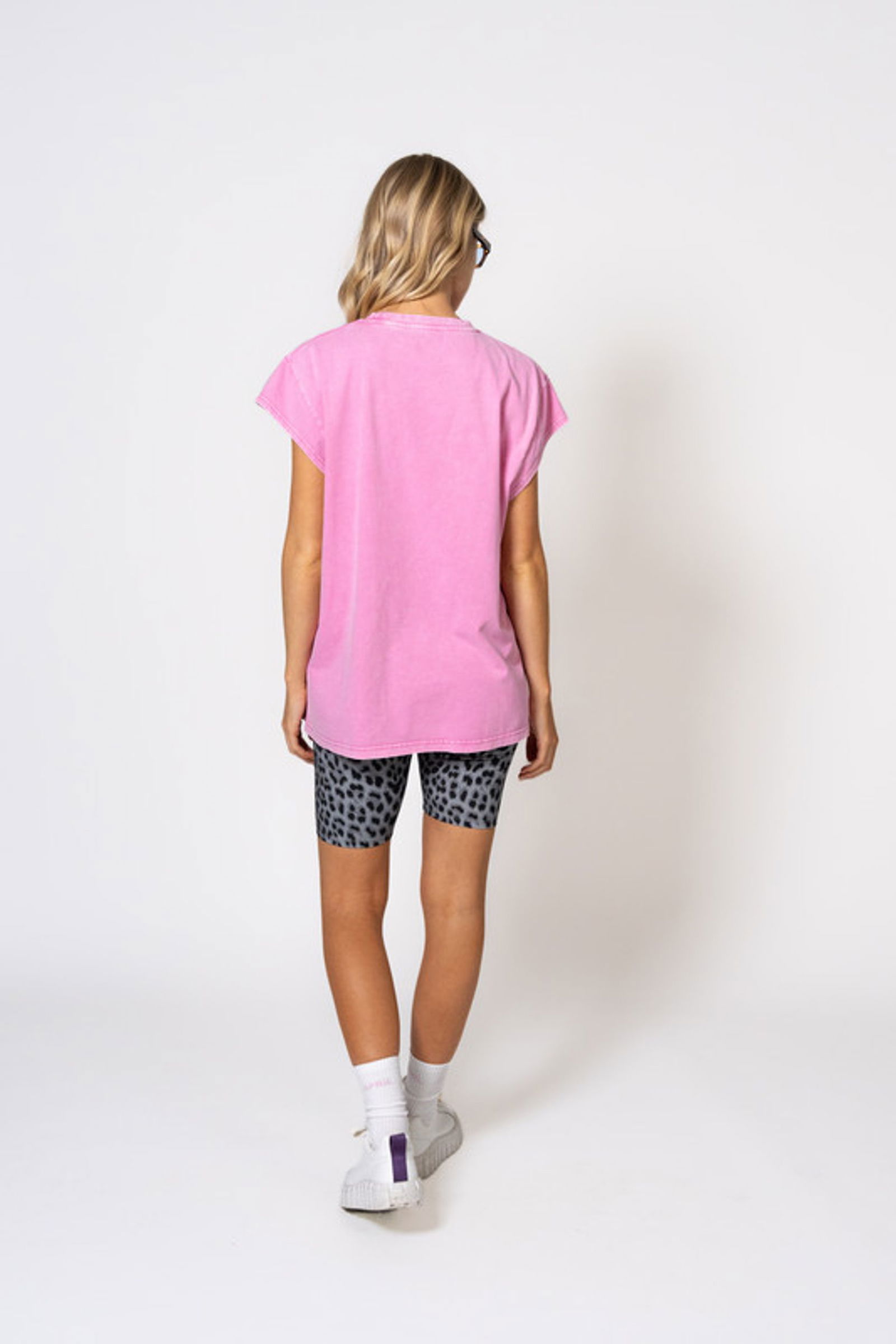 Oh April |  Oh April T-Shirt "Heart" | XS | Fuchsia Acid