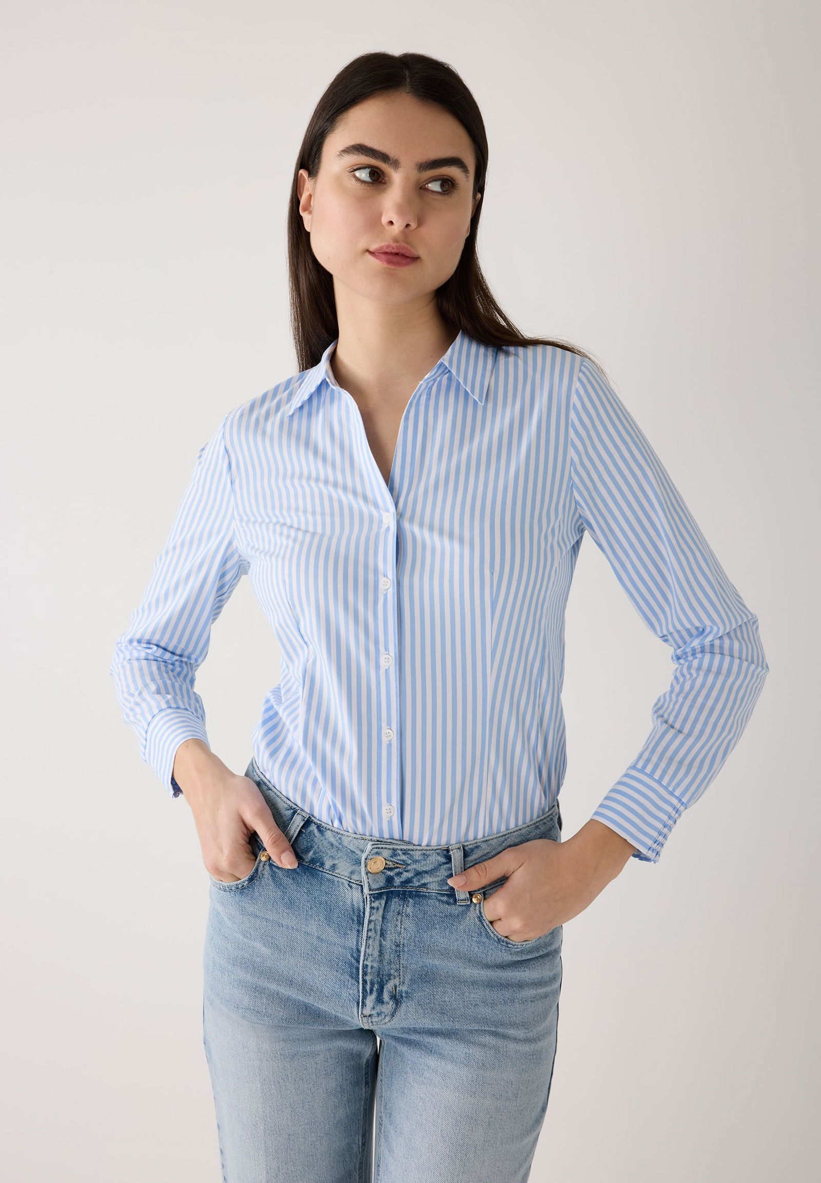 More & More |  More & More Druckbluse  | 38 | mehrfarbig