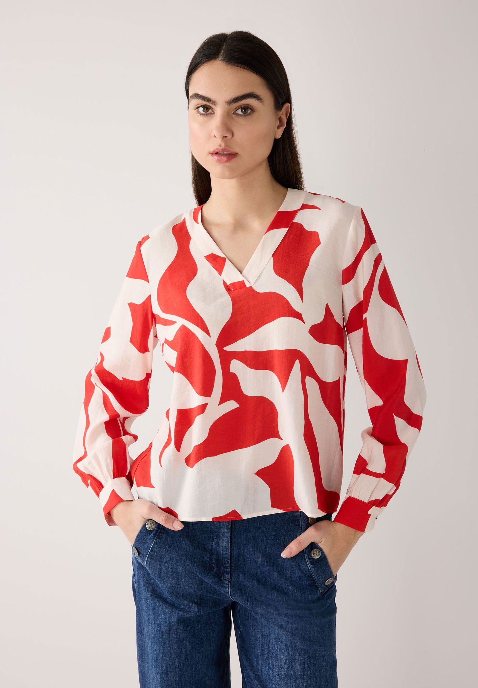 More & More |  More & More Druckbluse  | 34