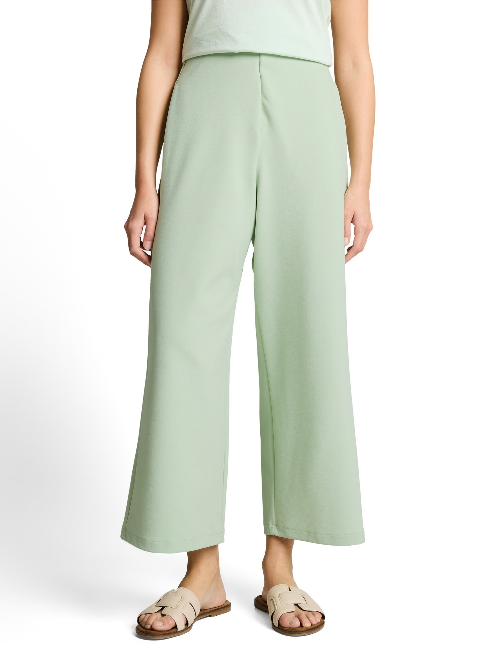 easy culotte, light matcha green #2