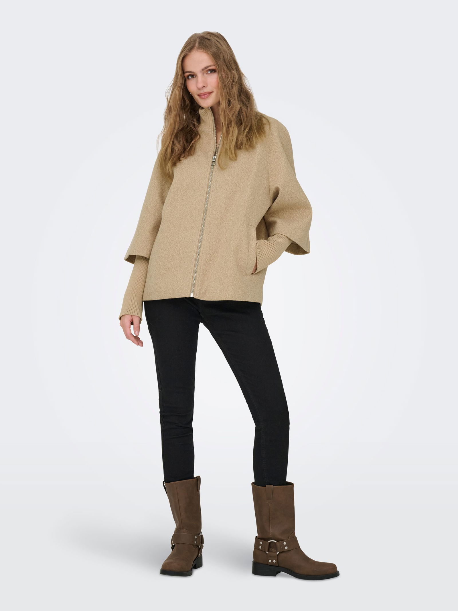 JDY |  JDY Jacke  | M | camel