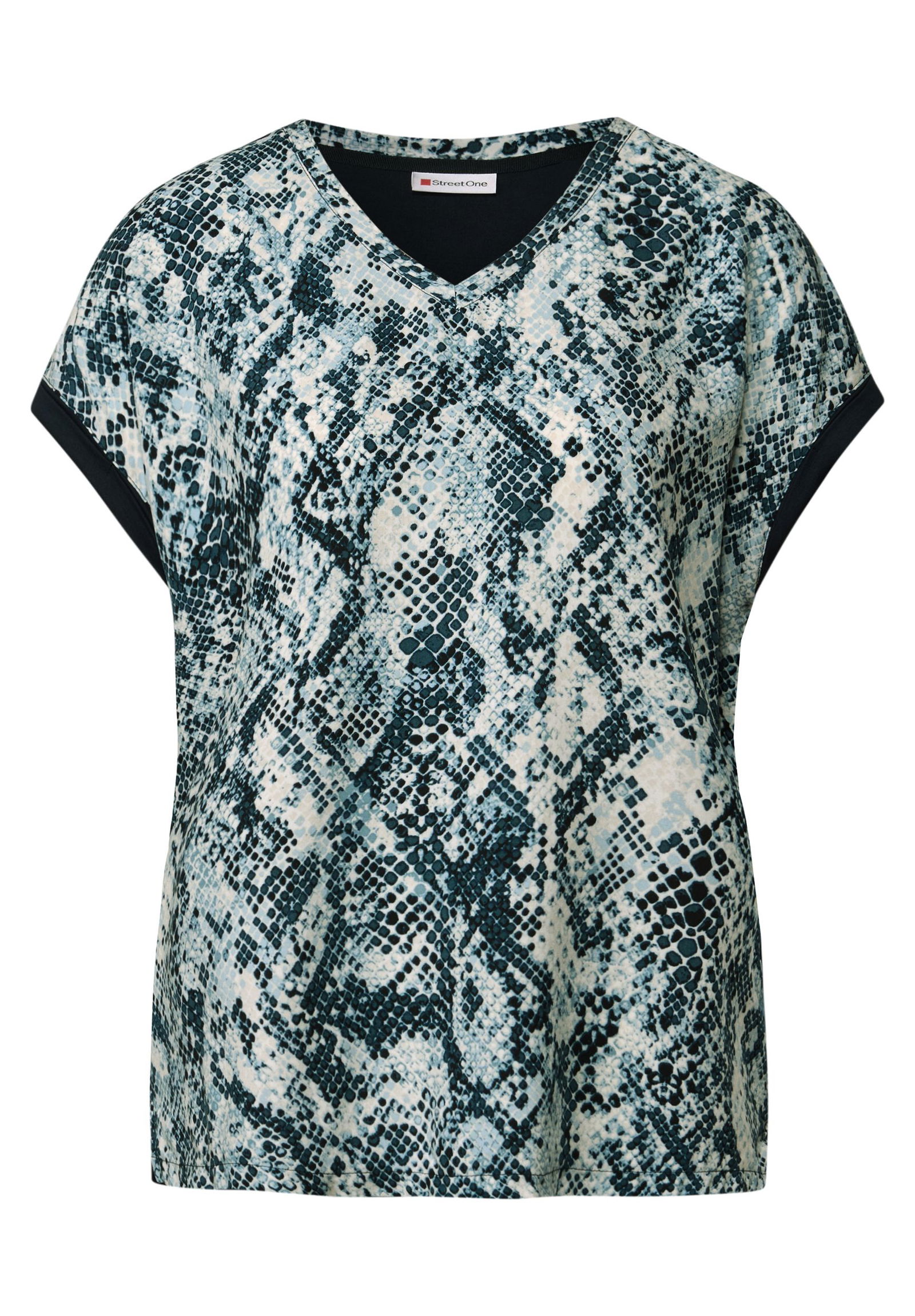 6b3dd6bb485a7659be5c827d0aa8f673 Street One | Street One Druckbluse | 42 | 4565_37020