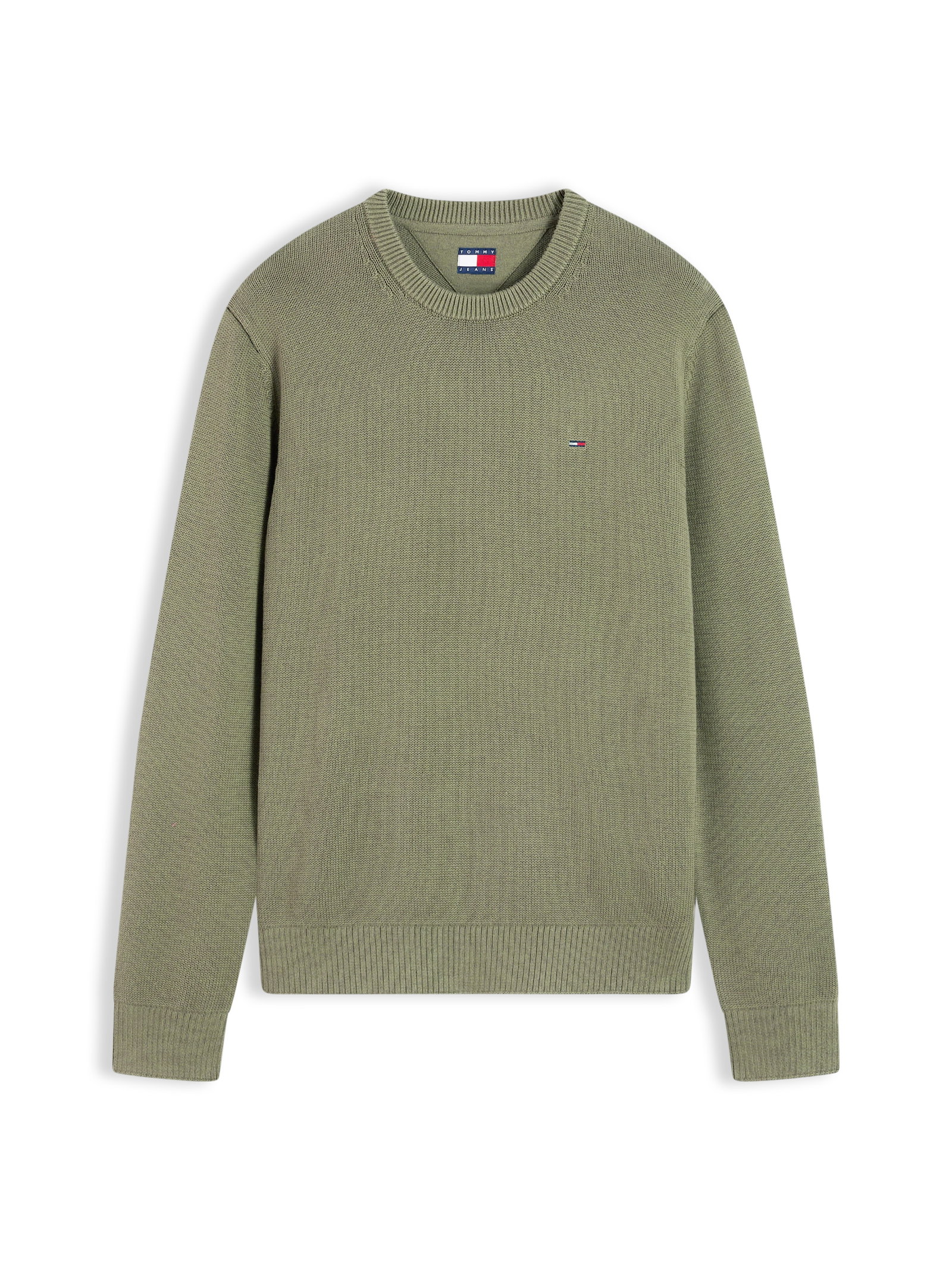 TJM SLIM ESS SWEATER EXT, GREEN #1