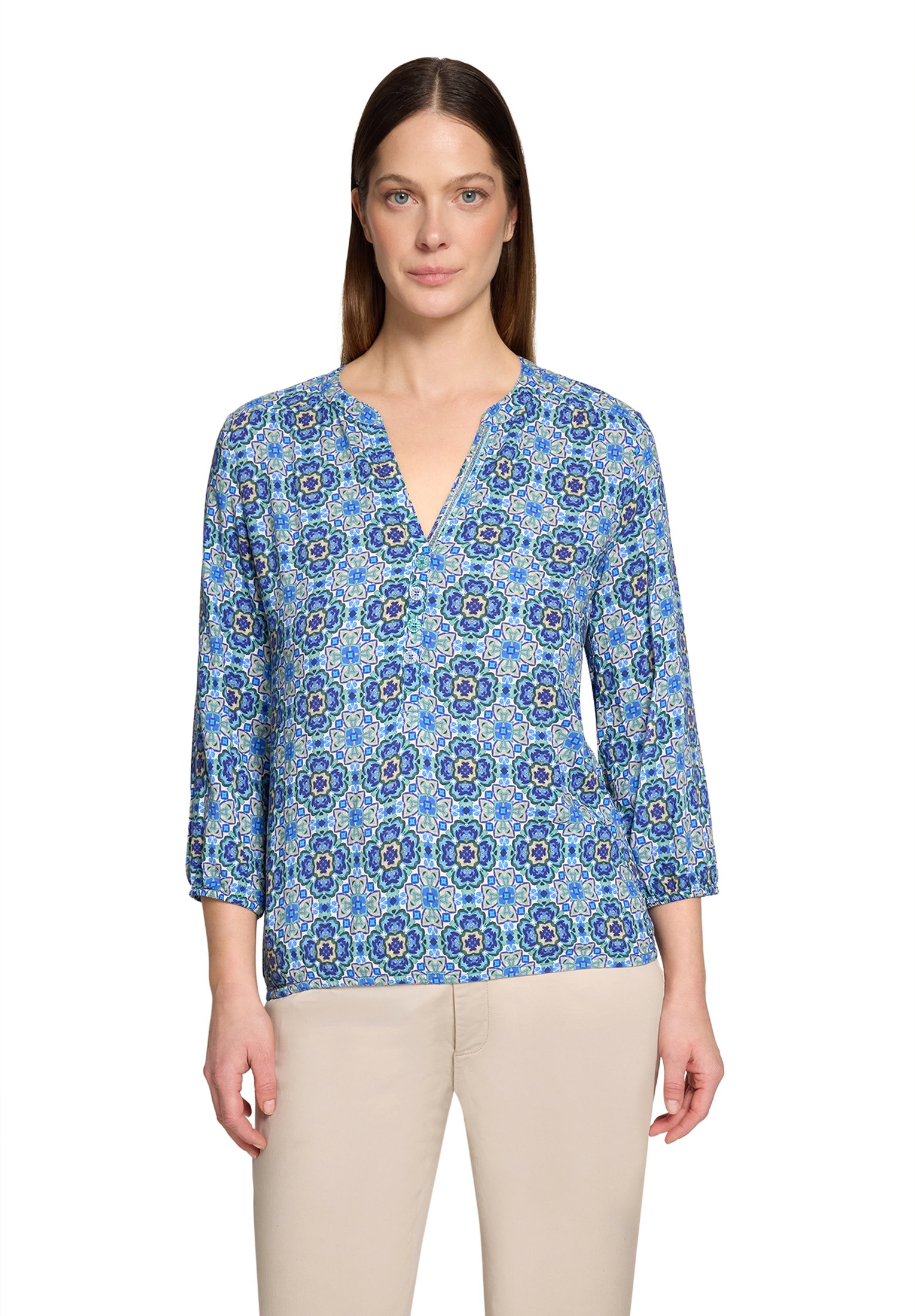 Cartoon Druckbluse #3