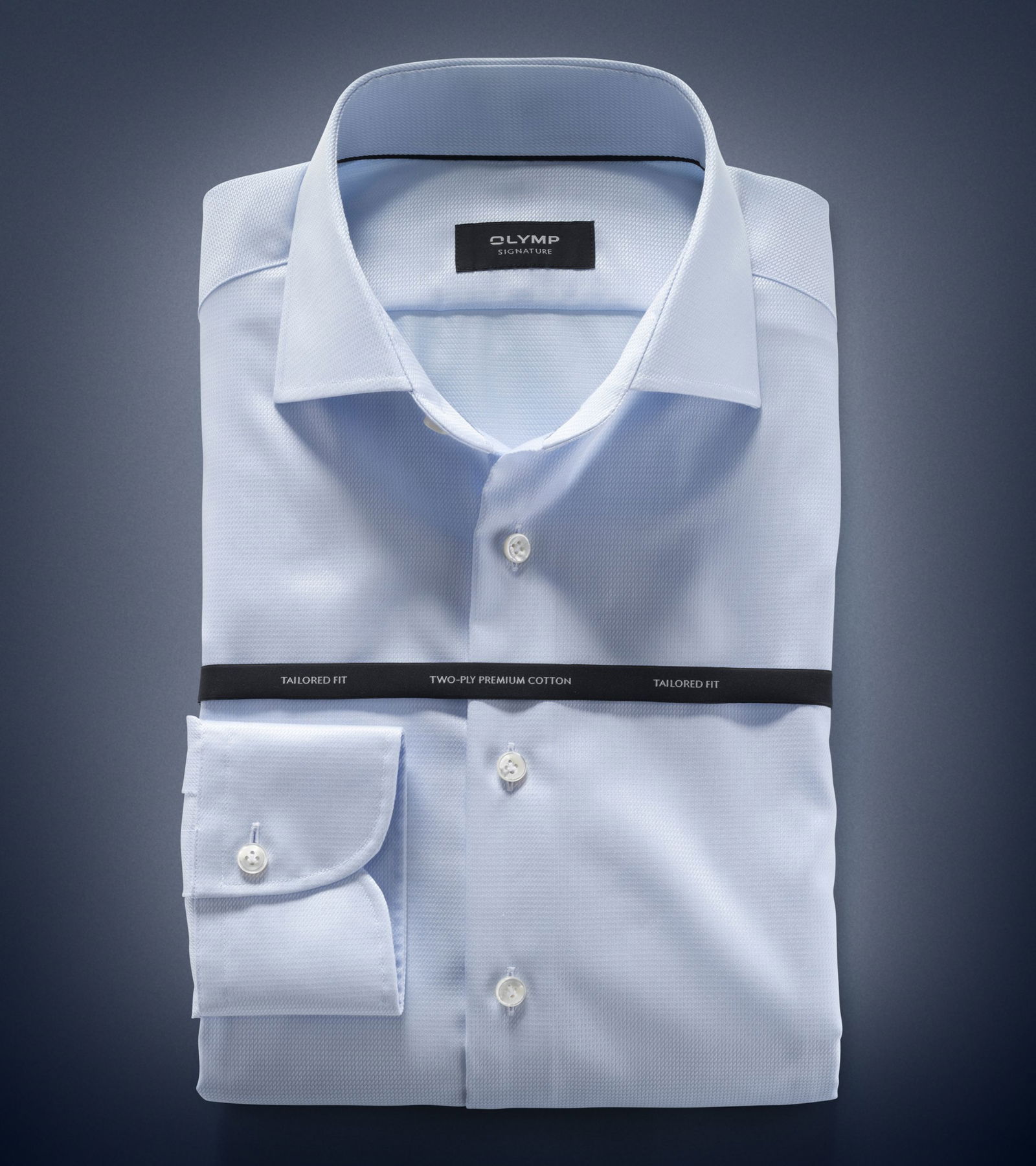 8b4f15ae8c26429fd79b02124988b5d5 OLYMP Signature | OLYMP Signature Hemd Slim Fit | 44 | hellblau